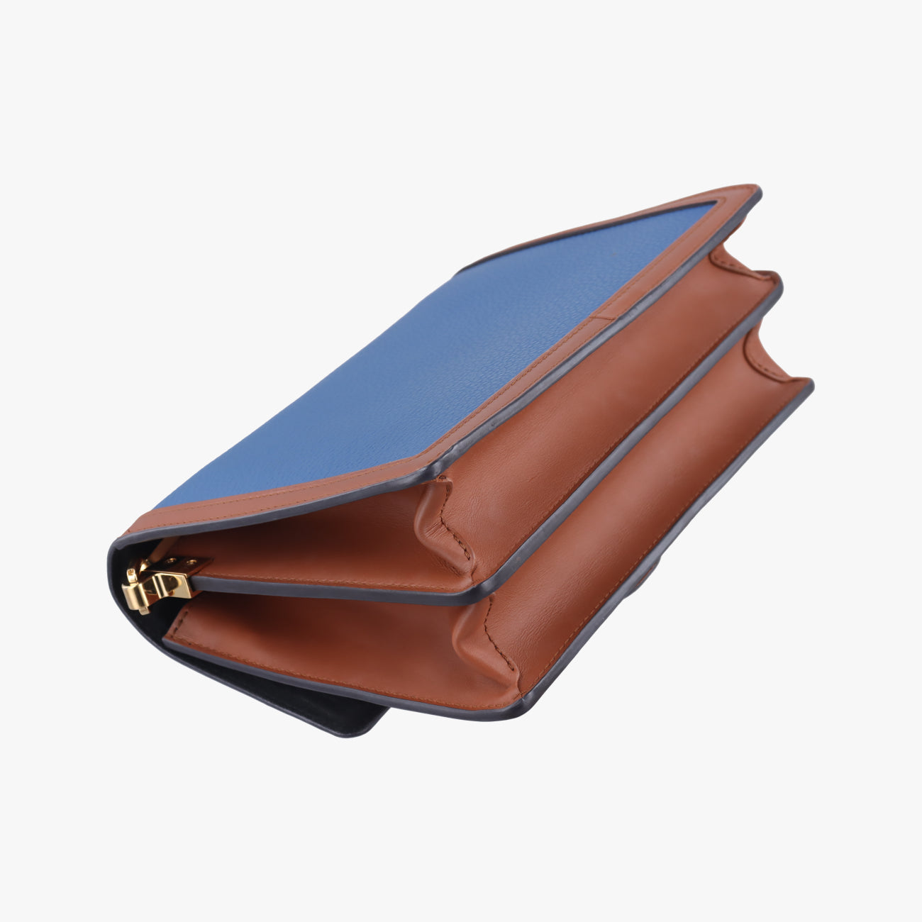 Dauphine MMBlue ×Beige ×brownTaurillon leatherM55071CA2119ドーフィーヌMMブルー ×ベージュ ×ブラウントリヨンレザーM55071CA2119