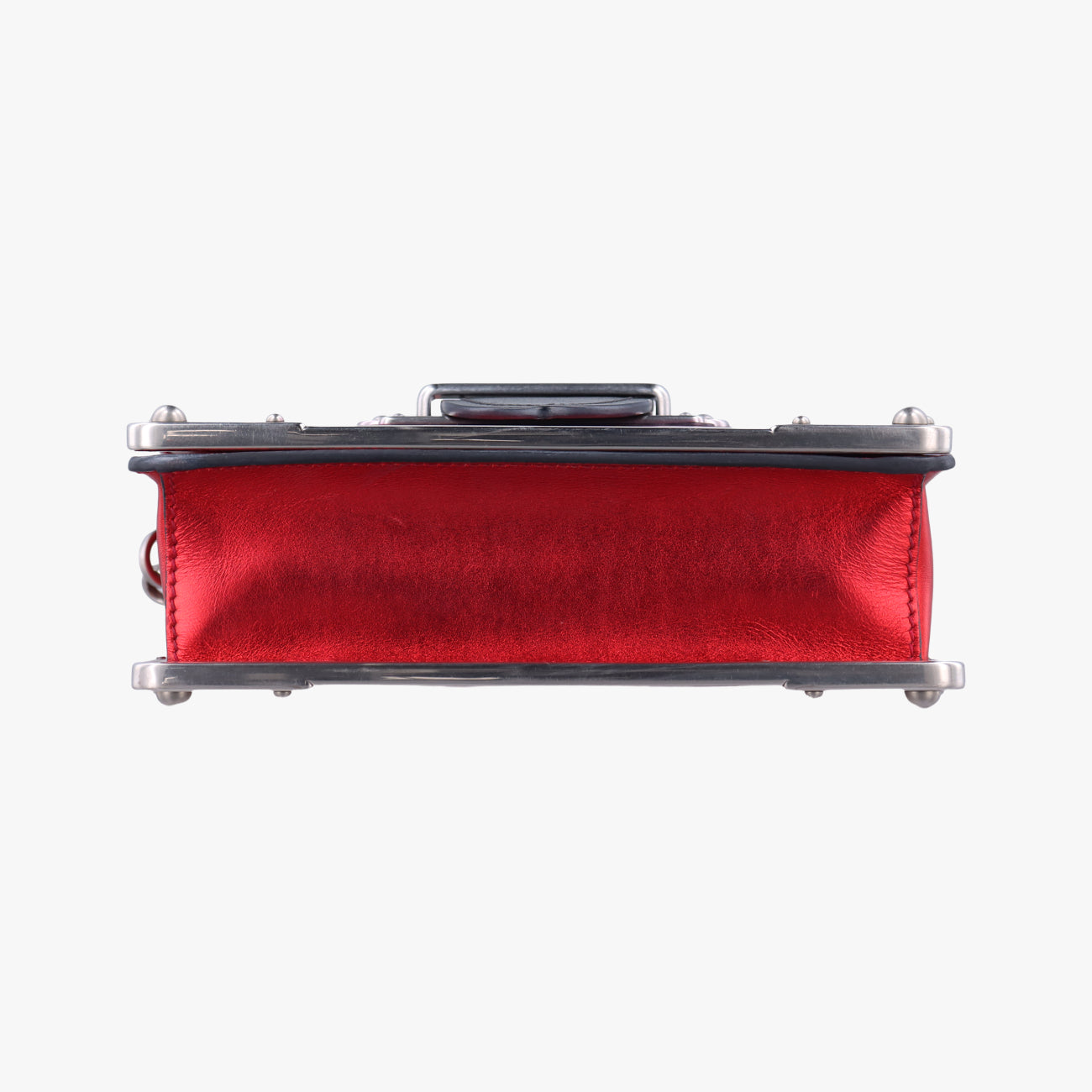 Cahier Red×Black Leather 1BH018 25カイエ レッドxブラック レザー 1BH018 25