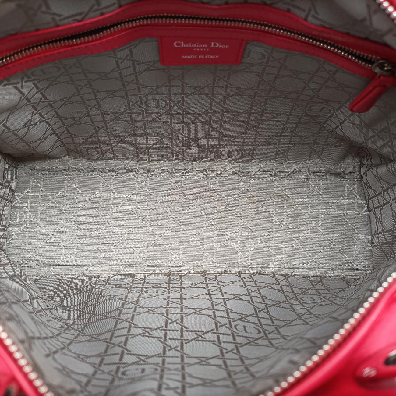 Lady DiorRedlambskin15-BO-0113レディディオールレッドラムスキン15-BO-0113