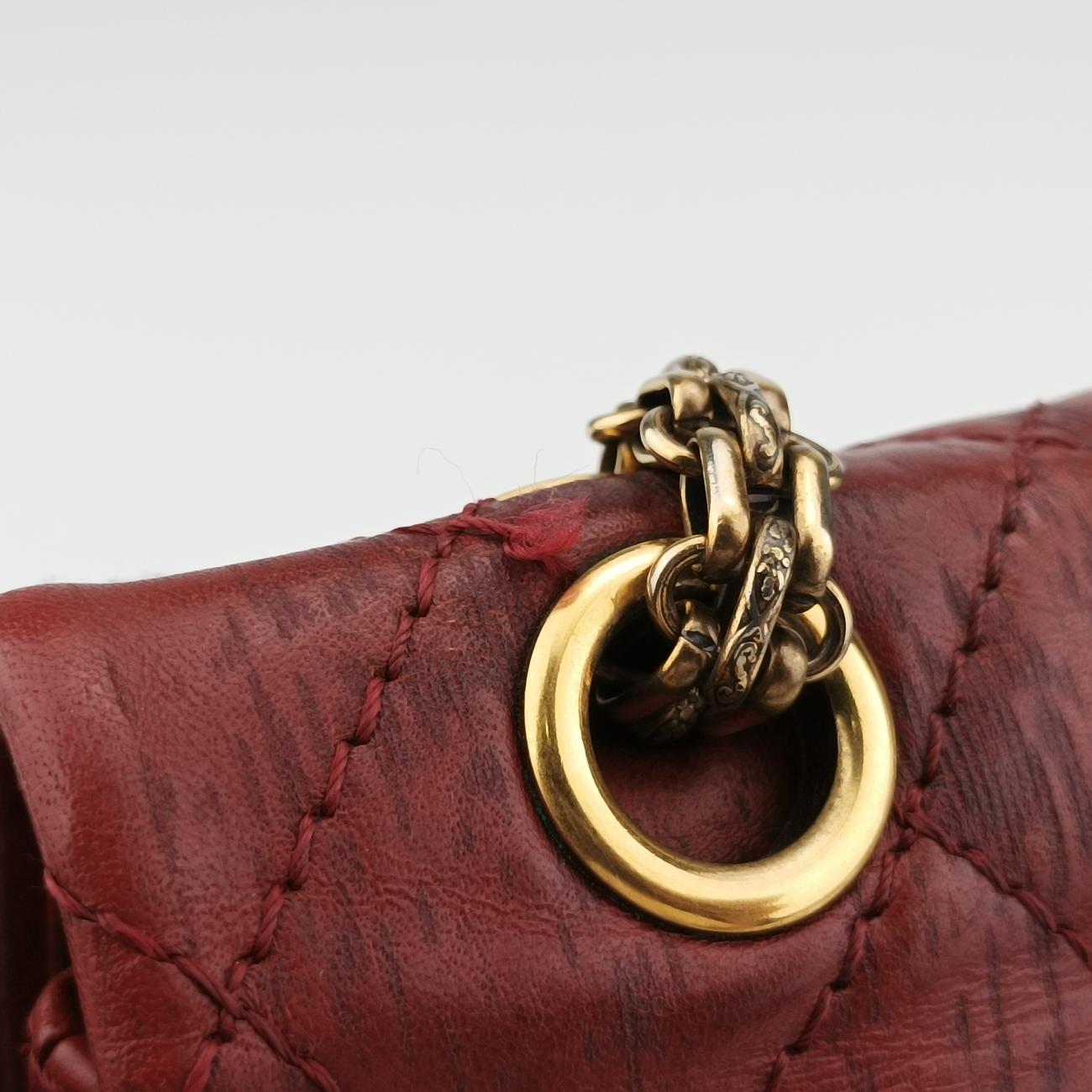 2.55 MatelasseRedlambskinA48807138682392.55 マトラッセレッドラムスキンA4880713868239