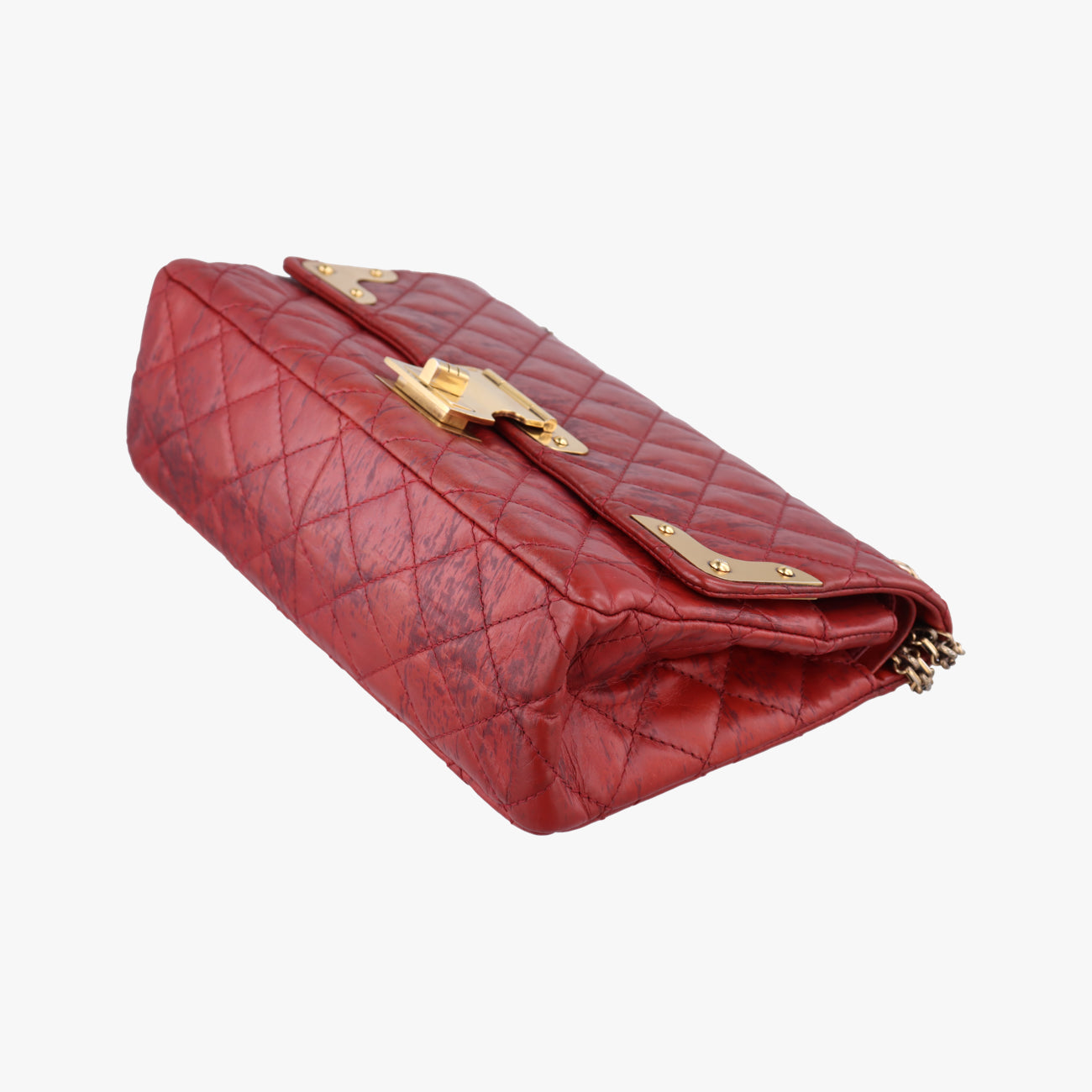 2.55 MatelasseRedlambskinA48807138682392.55 マトラッセレッドラムスキンA4880713868239