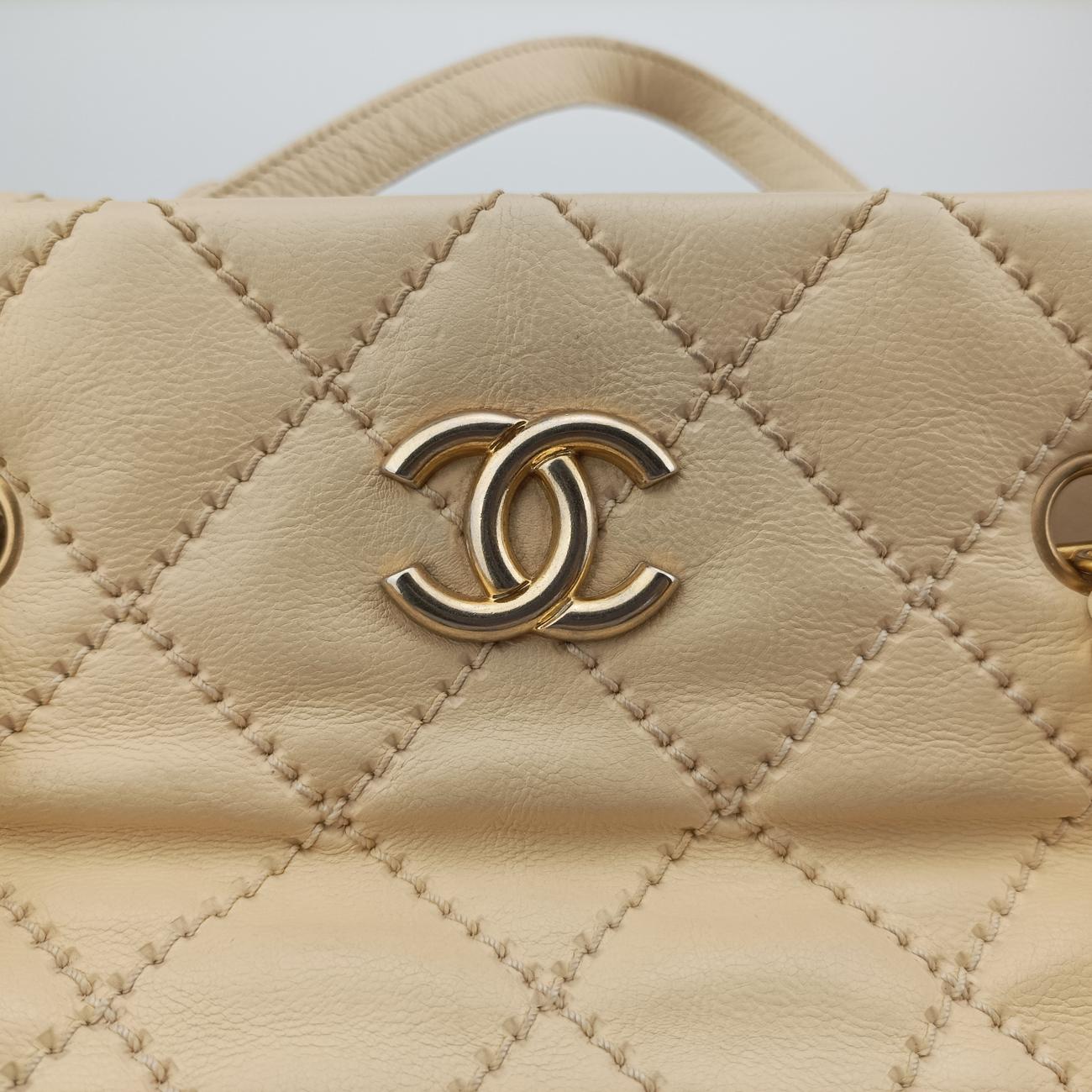 CC Crown ToteBeigelambskinA5027514693228マトラッセ CCクラウン トートベージュラムスキンA5027514693228