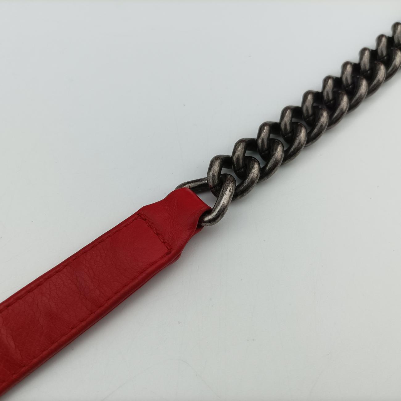 BOY CHANEL Red Leather A92105 18883093ボーイシャネル レッド レザー A92105 18883093