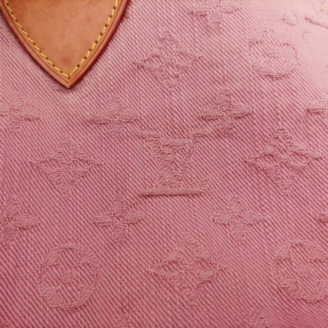 Quilted Monogram SunbeamBeige x Pink x MulticolorDenimM40415FO4100キルティングモノグラムサンビームベージュ×ピンク×マルチカラーデニムM40415FO4100