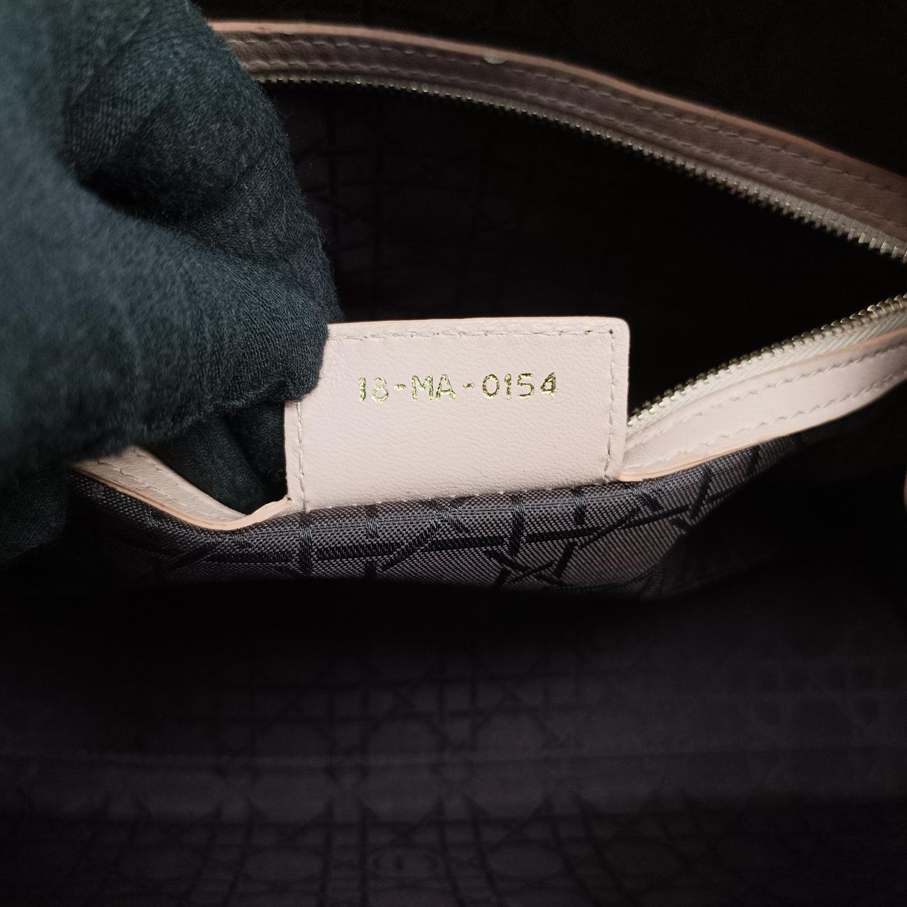 Lady DiorPinklambskin18-MA-0154レディディオールピンクラムスキン18-MA-0154