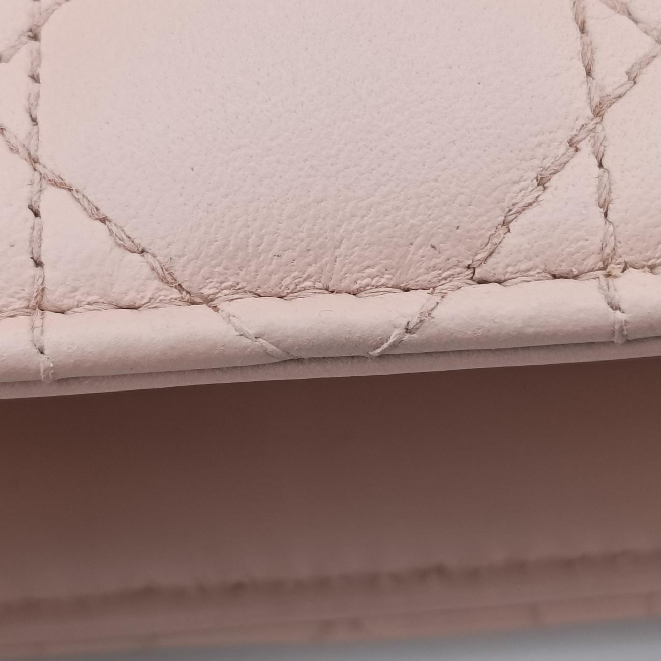 Lady DiorPinklambskin18-MA-0154レディディオールピンクラムスキン18-MA-0154