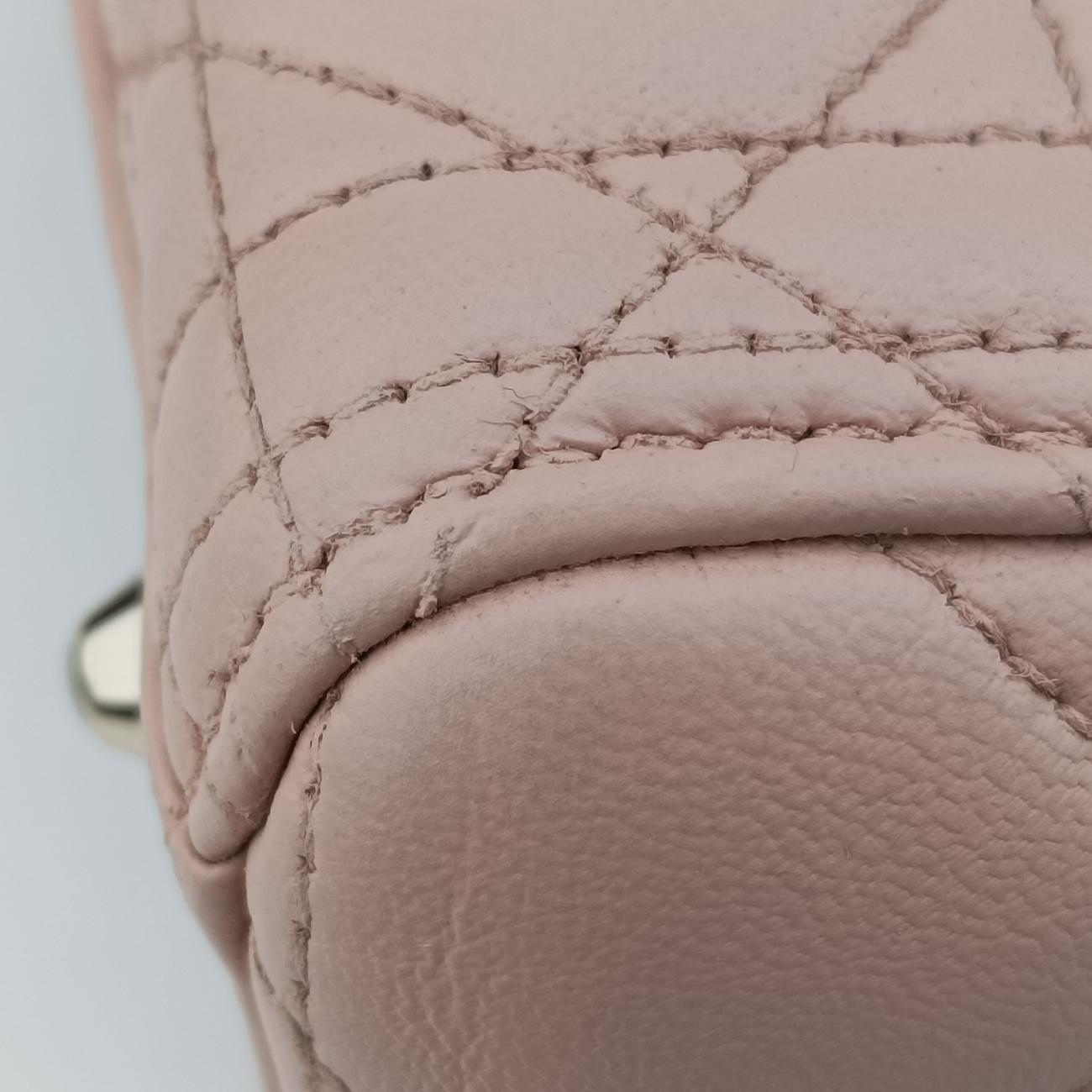 Lady DiorPinklambskin18-MA-0154レディディオールピンクラムスキン18-MA-0154