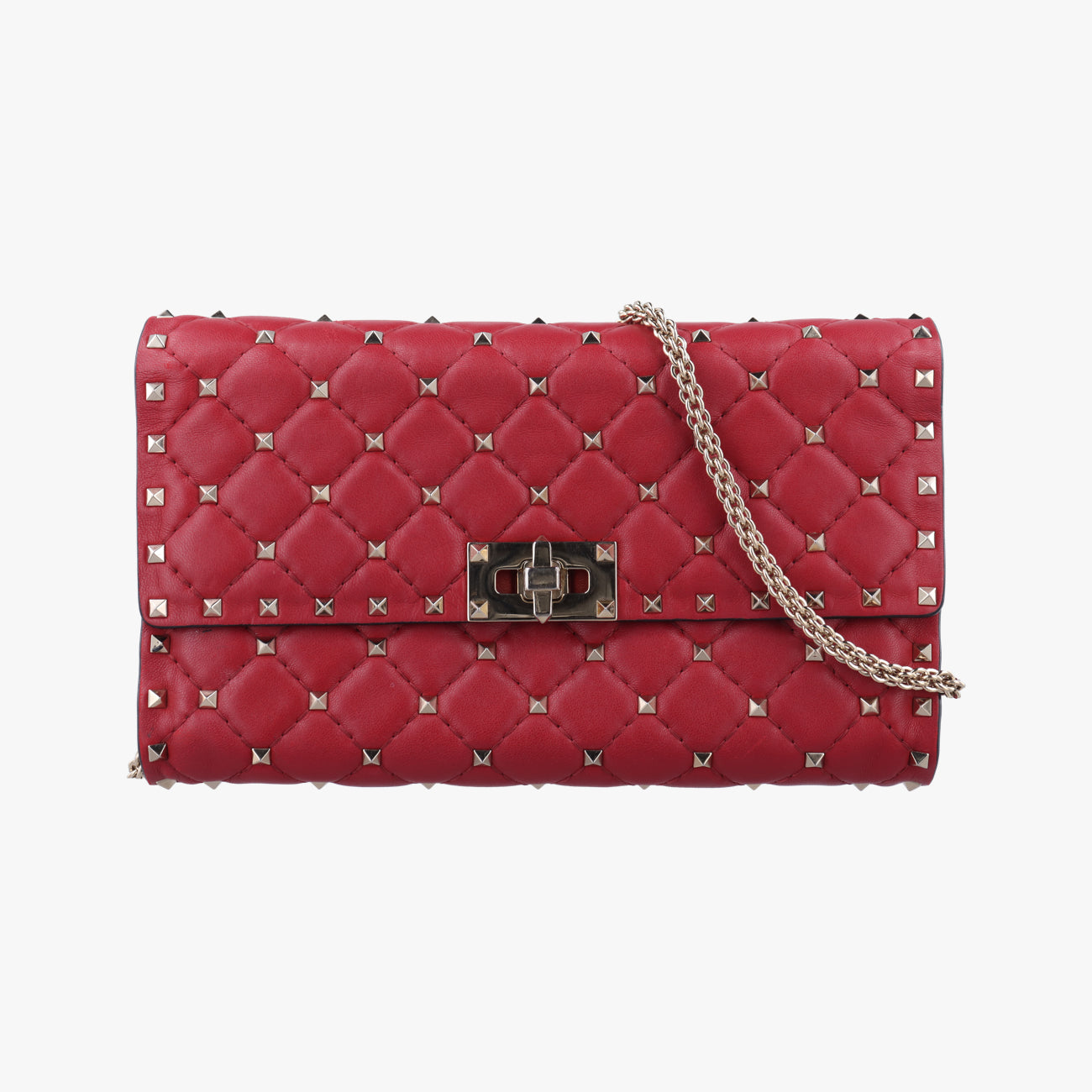Rockstud SPIKE UPRedLeatherBL-P137NAP2ロックスタッズ スパイクレッドレザーBL-P137NAP2