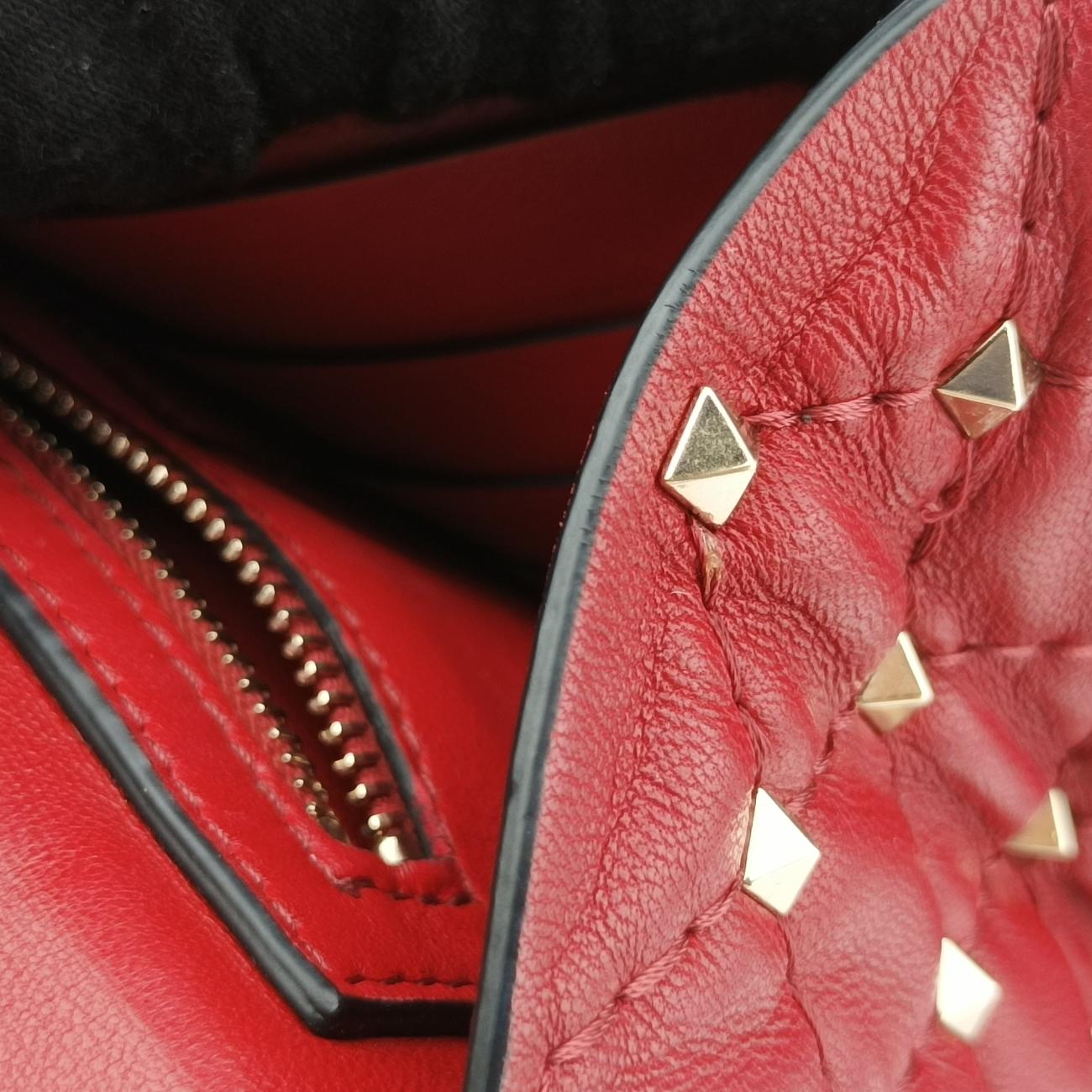 Rockstud SPIKE UPRedLeatherBL-P137NAP2ロックスタッズ スパイクレッドレザーBL-P137NAP2