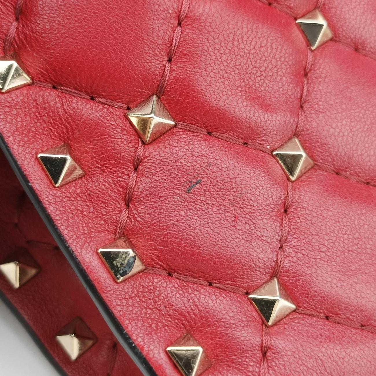 Rockstud SPIKE UPRedLeatherBL-P137NAP2ロックスタッズ スパイクレッドレザーBL-P137NAP2