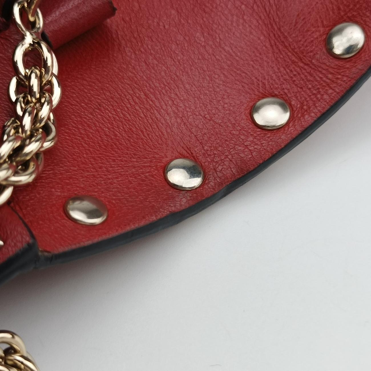 Rockstud SPIKE UPRedLeatherBL-P137NAP2ロックスタッズ スパイクレッドレザーBL-P137NAP2
