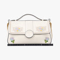Double F Floral White×multicolor Leather 8BT297 8BT297 A5DO 189-10429ダブルエフ フローラル ホワイト×マルチカラー レザー 8BT297 8BT297 A5DO 189-10429