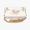 Double F Floral White×multicolor Leather 8BT297 8BT297 A5DO 189-10429ダブルエフ フローラル ホワイト×マルチカラー レザー 8BT297 8BT297 A5DO 189-10429