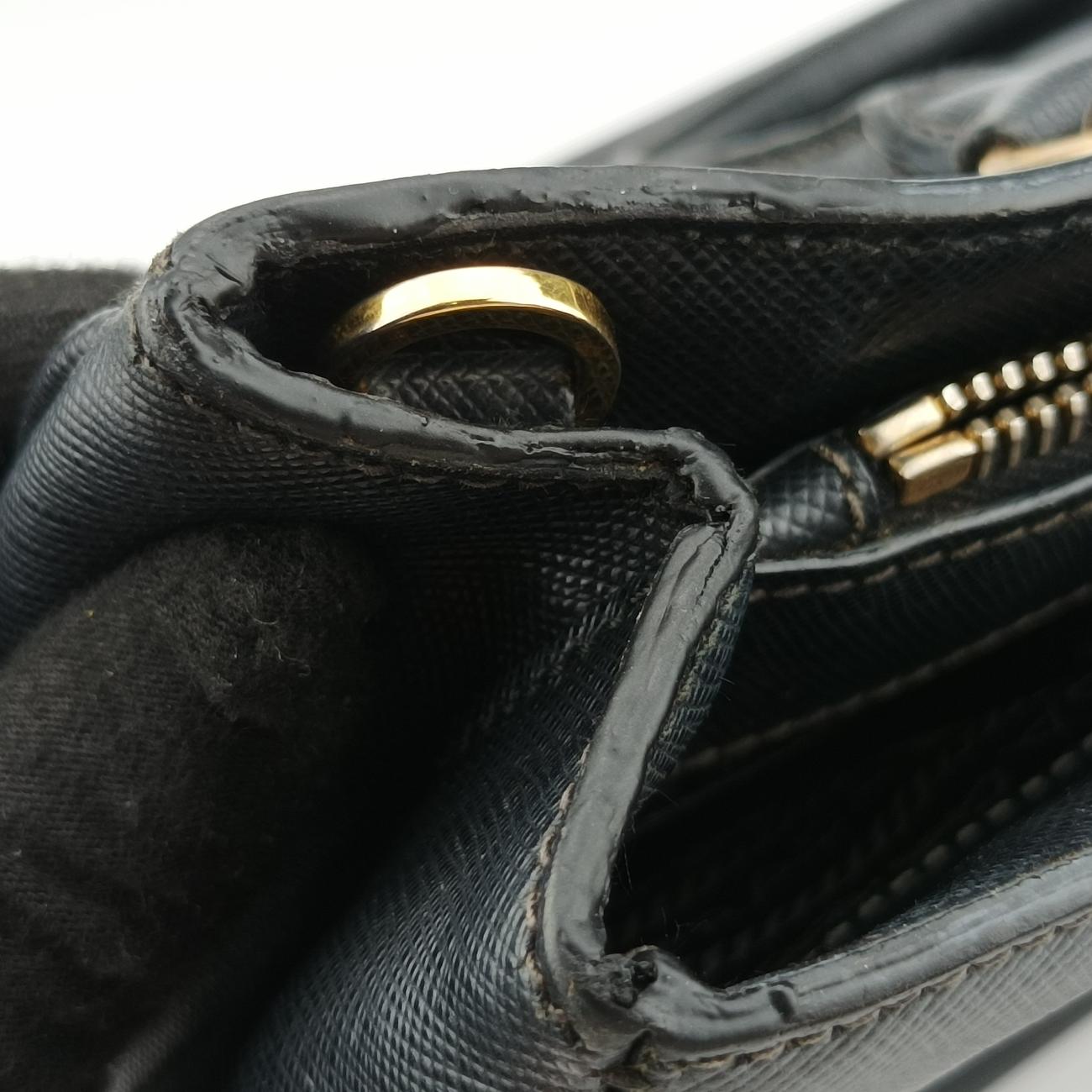 GalleriaBlackSAFFIANO LeatherBN227425ガレリアブラックサフィアーノレザーBN227425