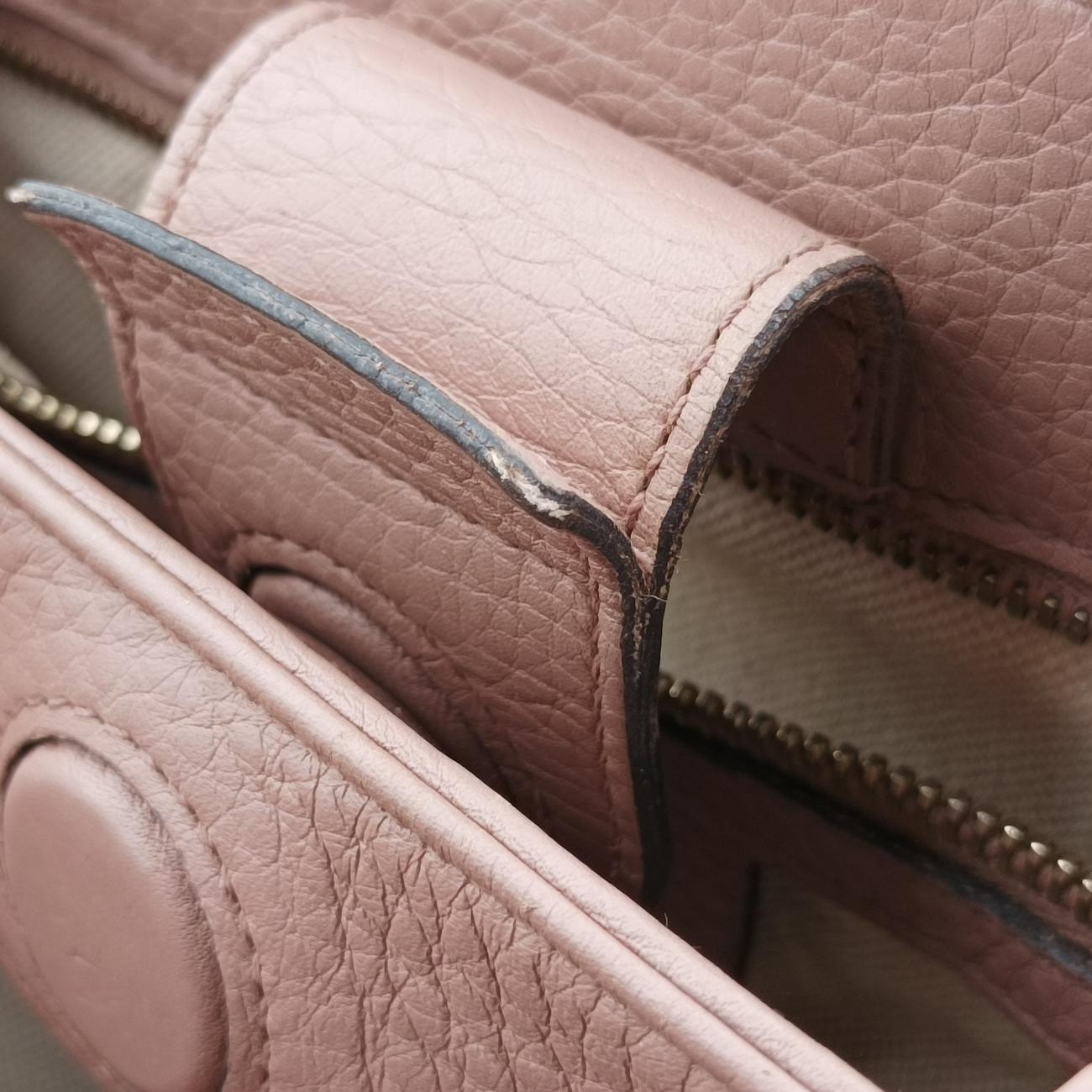 Bamboo Shopper Pink Leather 336032 E016247788バンブーショッパー ピンク レザー 336032 E016247788