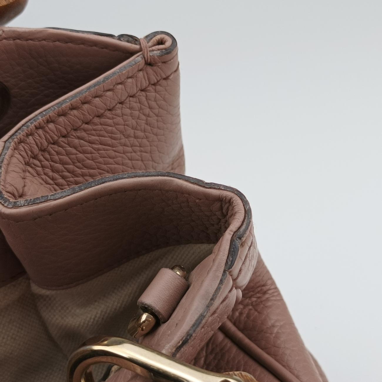 Bamboo Shopper Pink Leather 336032 E016247788バンブーショッパー ピンク レザー 336032 E016247788