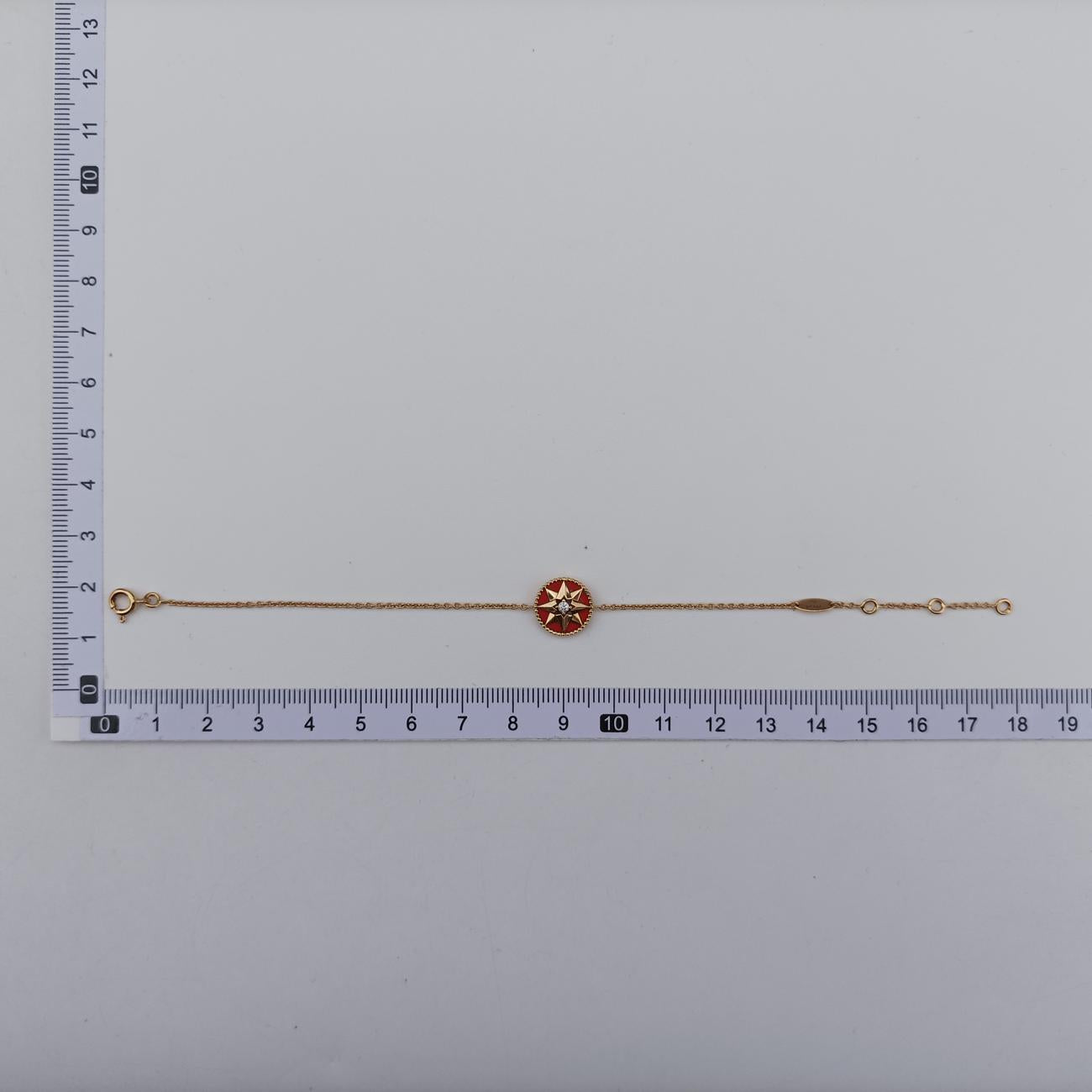 Rose des Vents medallion Red×goldenAU750149005ローズデヴァン メダリオンレッド×ゴールドAU750149005