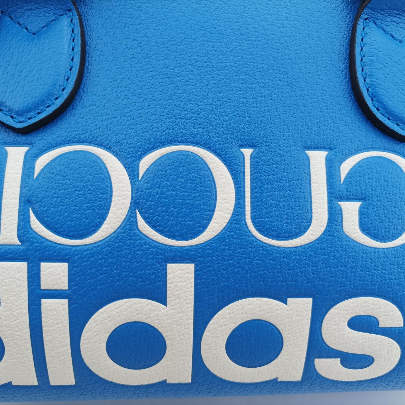 adidas collaboration mini duffelBlue×WhiteLeather727558B039284426アディダスコラボ ミニ ダッフルブルー×ホワイトレザー727558B039284426