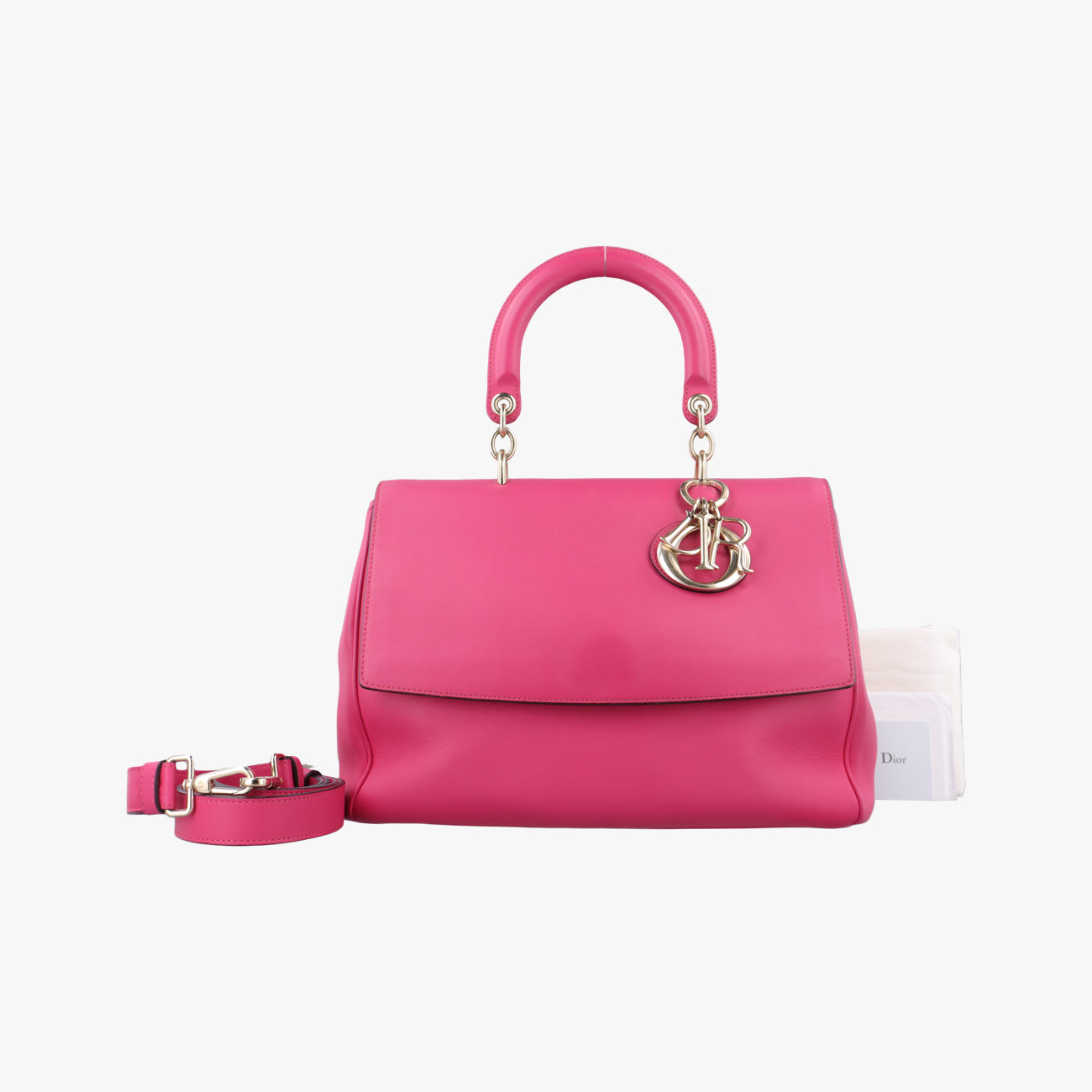 Be Dior Rose Leather 19-MA-0174ビー ディオール ローズ レッド レザー 19-MA-0174
