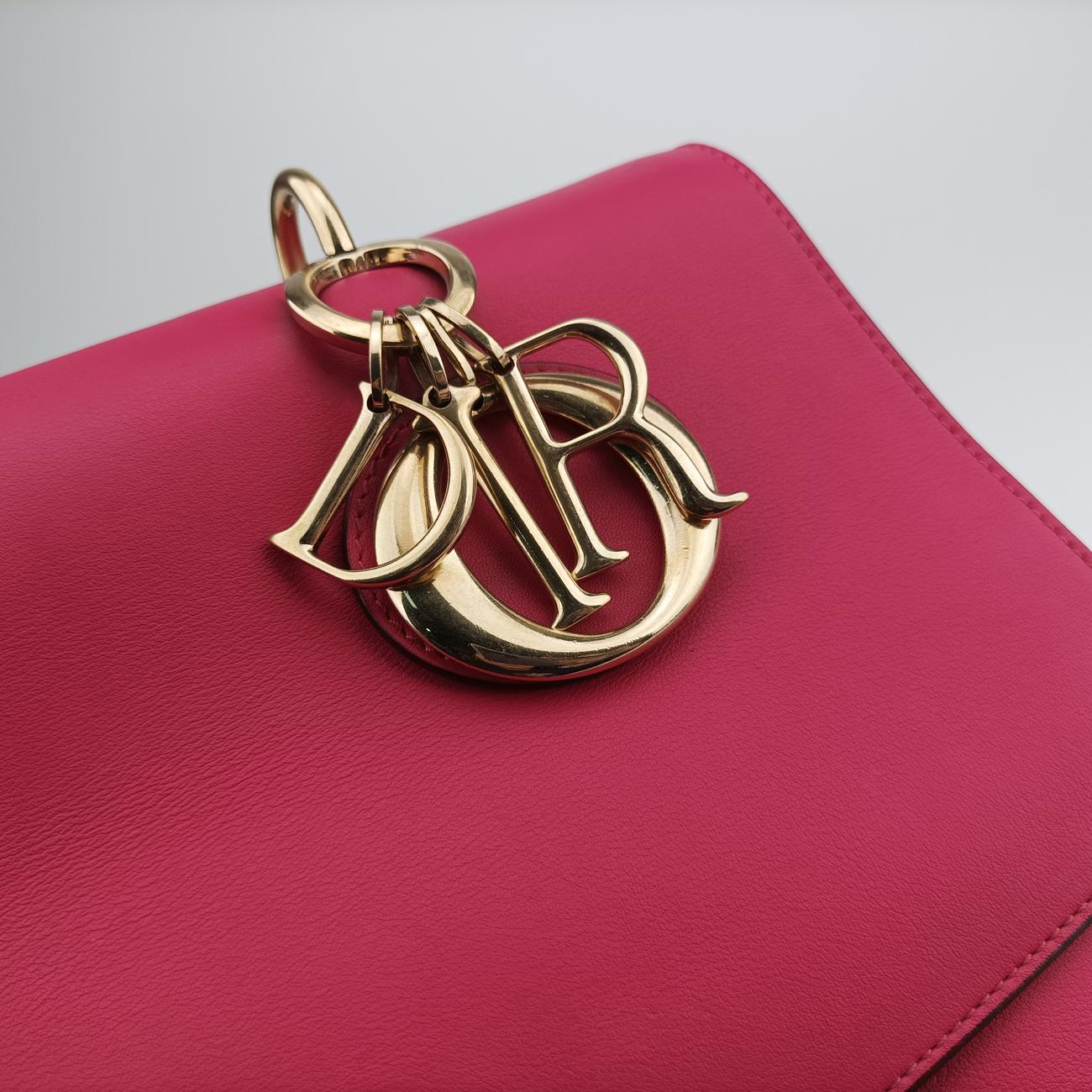 Be Dior Rose Leather 19-MA-0174ビー ディオール ローズ レッド レザー 19-MA-0174