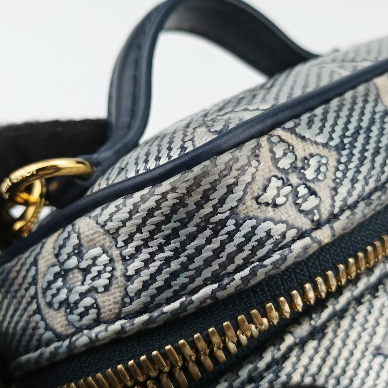 Micro VanityGray x BlueMONOGRAM JACQUARD DENIMM82467ICチップマイクロ バニティグレー×ブルーモノグラム ジャカード デニムM82467ICチップ