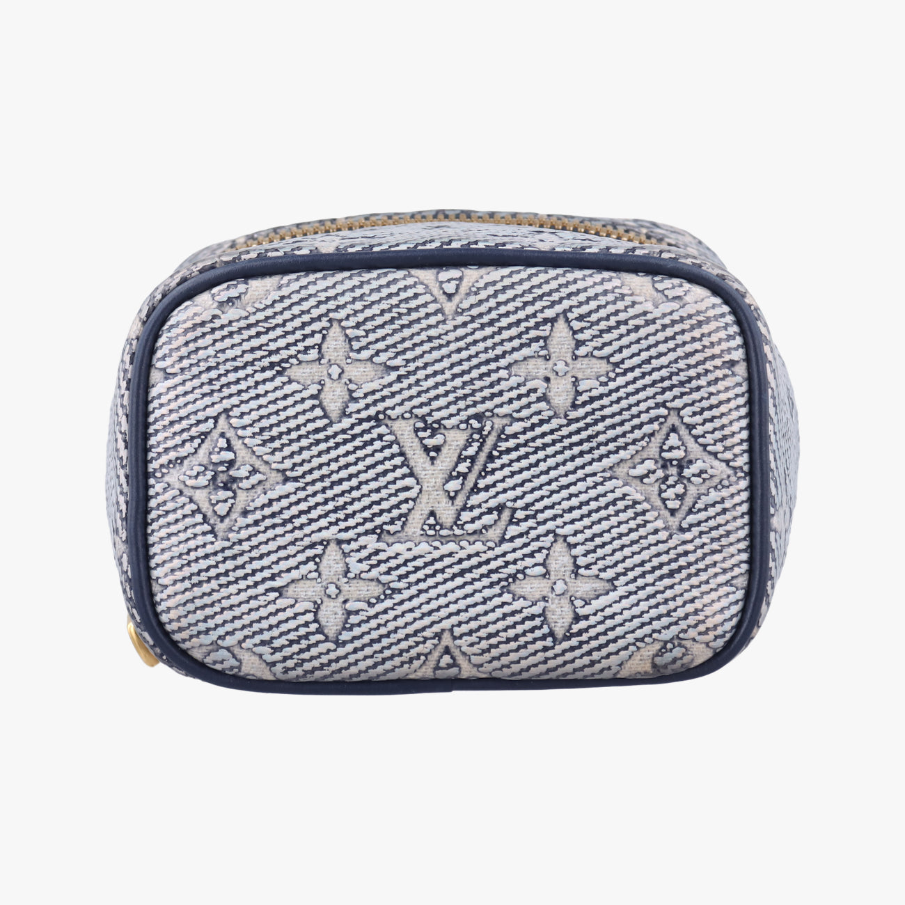 Micro VanityGray x BlueMONOGRAM JACQUARD DENIMM82467ICチップマイクロ バニティグレー×ブルーモノグラム ジャカード デニムM82467ICチップ