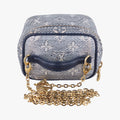 Micro VanityGray x BlueMONOGRAM JACQUARD DENIMM82467ICチップマイクロ バニティグレー×ブルーモノグラム ジャカード デニムM82467ICチップ
