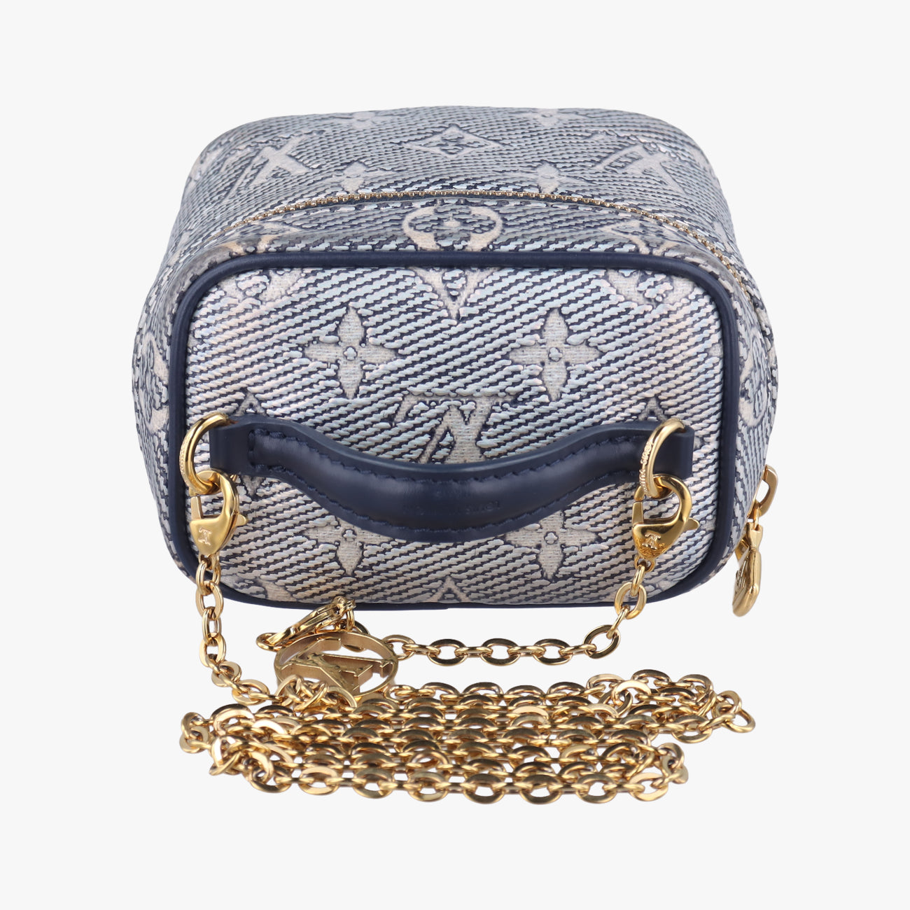 Micro VanityGray x BlueMONOGRAM JACQUARD DENIMM82467ICチップマイクロ バニティグレー×ブルーモノグラム ジャカード デニムM82467ICチップ