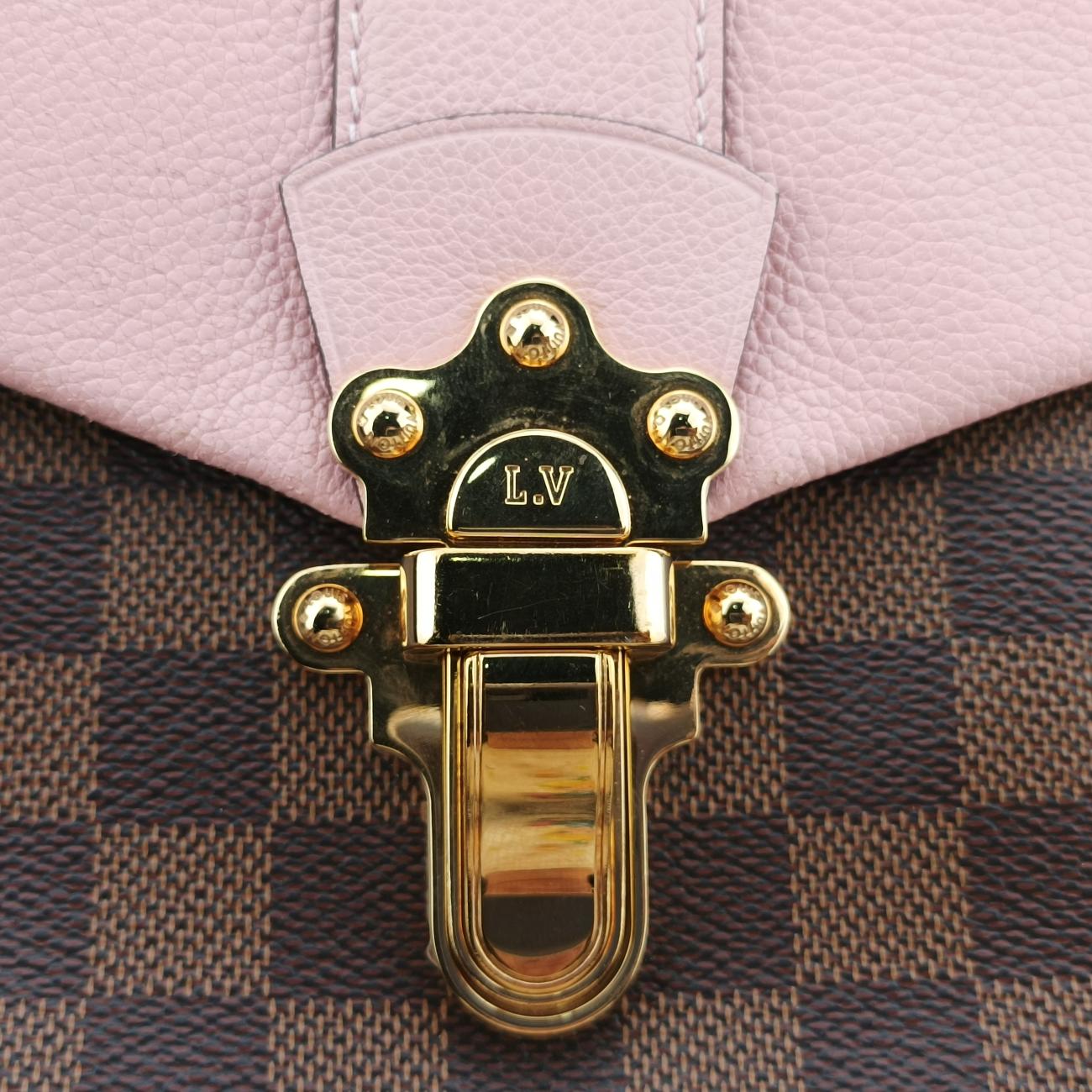 Daypack ClaptonEBENE×MAGNOLIAMonogram Canvas×calf leatherN42262SR1158デイパック クラプトンエベーヌ×マグノリアモノグラムキャンバス×カーフレザーN42262SR1158