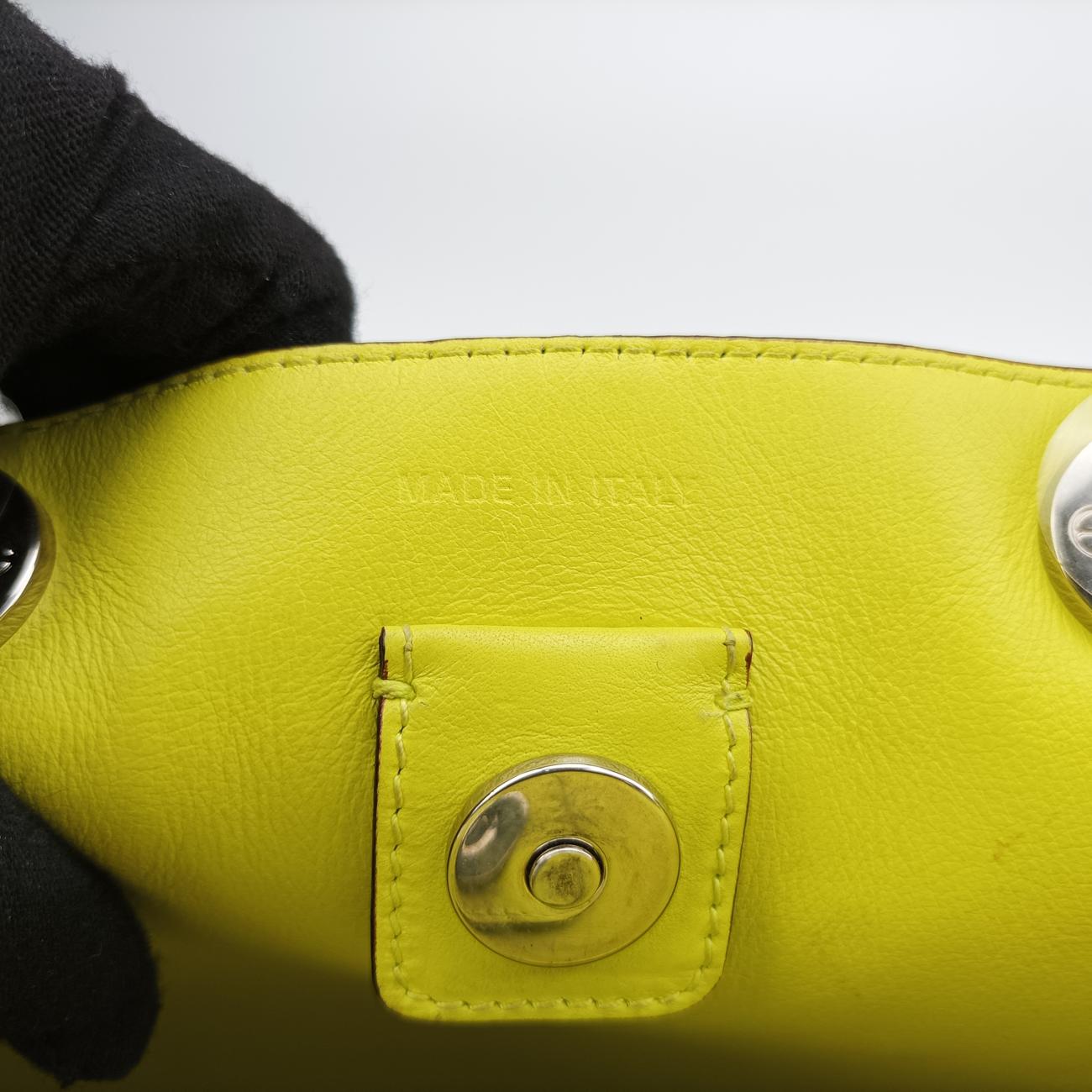 DiorissimoLight blue x blue x yellowLeather08-MA-1103ディオリッシモライトブルー×ブルー×イエローレザー08-MA-1103