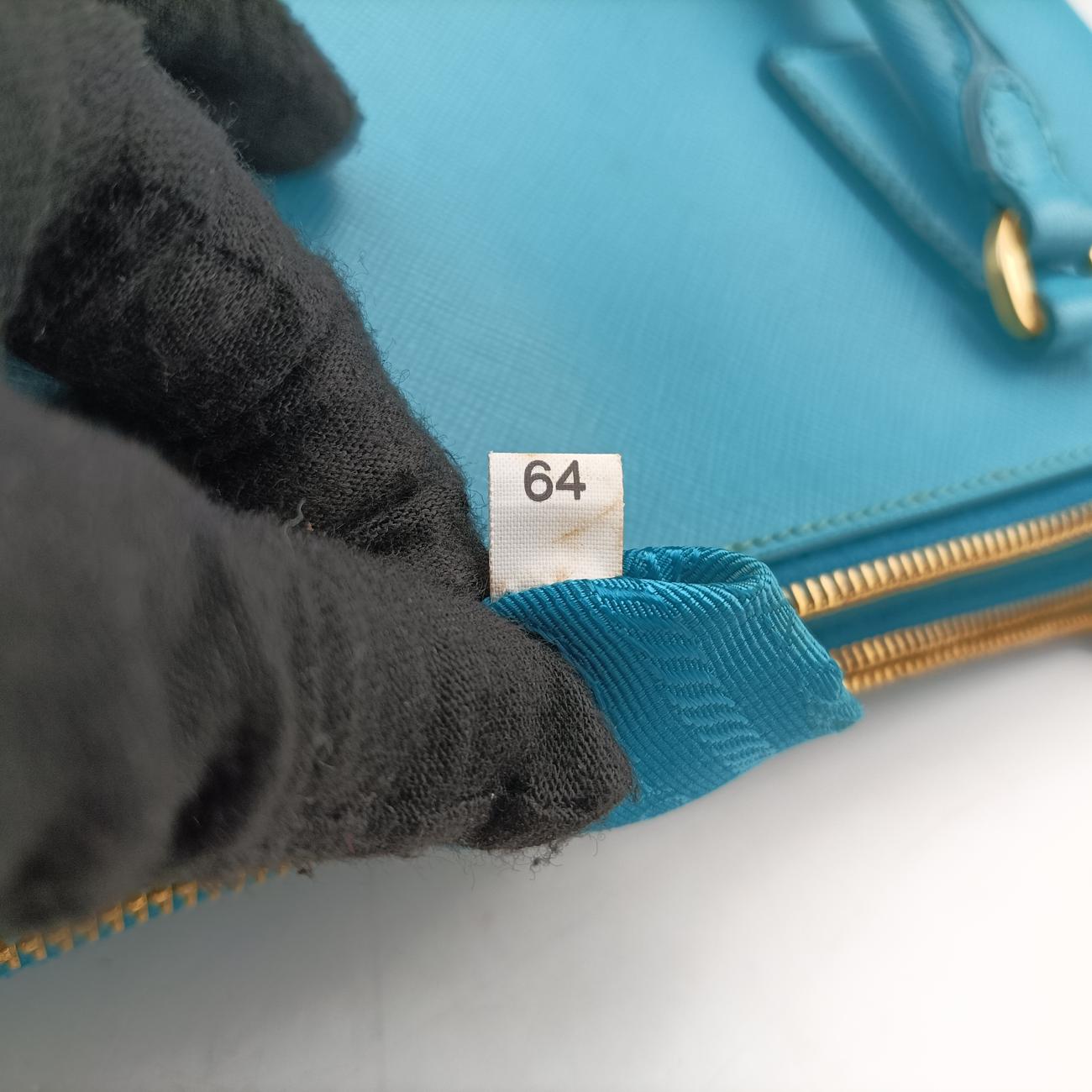 Galleria Blue SAFFIANO Leather BN1801 64ガレリア ブルー サフィアーノレザー BN1801 64