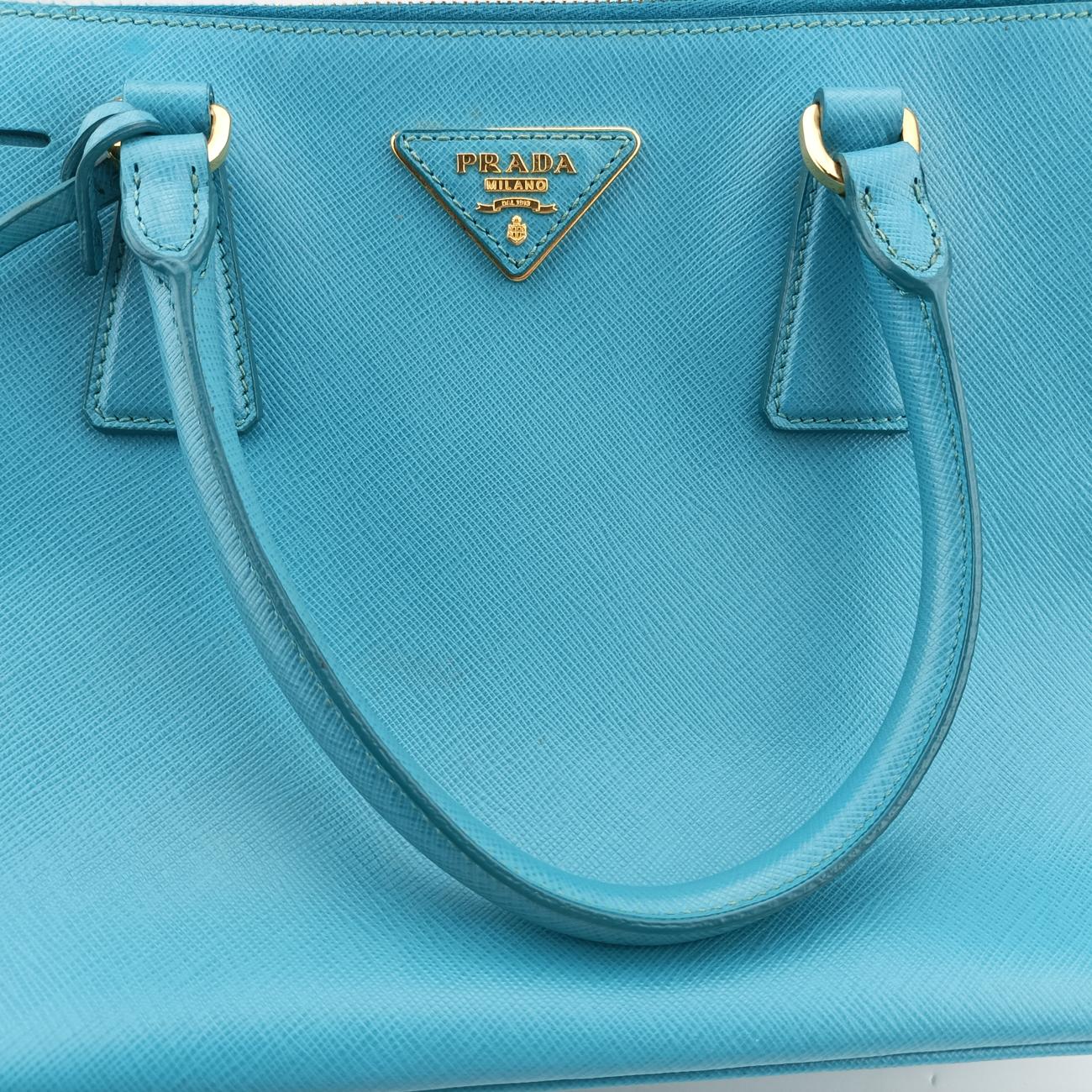 Galleria Blue SAFFIANO Leather BN1801 64ガレリア ブルー サフィアーノレザー BN1801 64