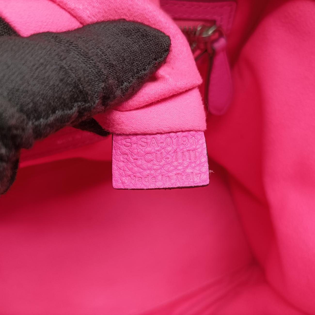 Luggage Mini ShopperPinkLeatherS-SA-0191 S-CU-1111ラゲージミニショッパーピンクレザーS-SA-0191 S-CU-1111