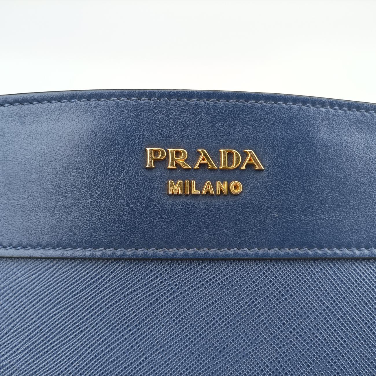 EsplanadeNavySAFFIANO Leather1BH043117 Fエスプラナードネイビーサフィアーノレザー1BH043117 F