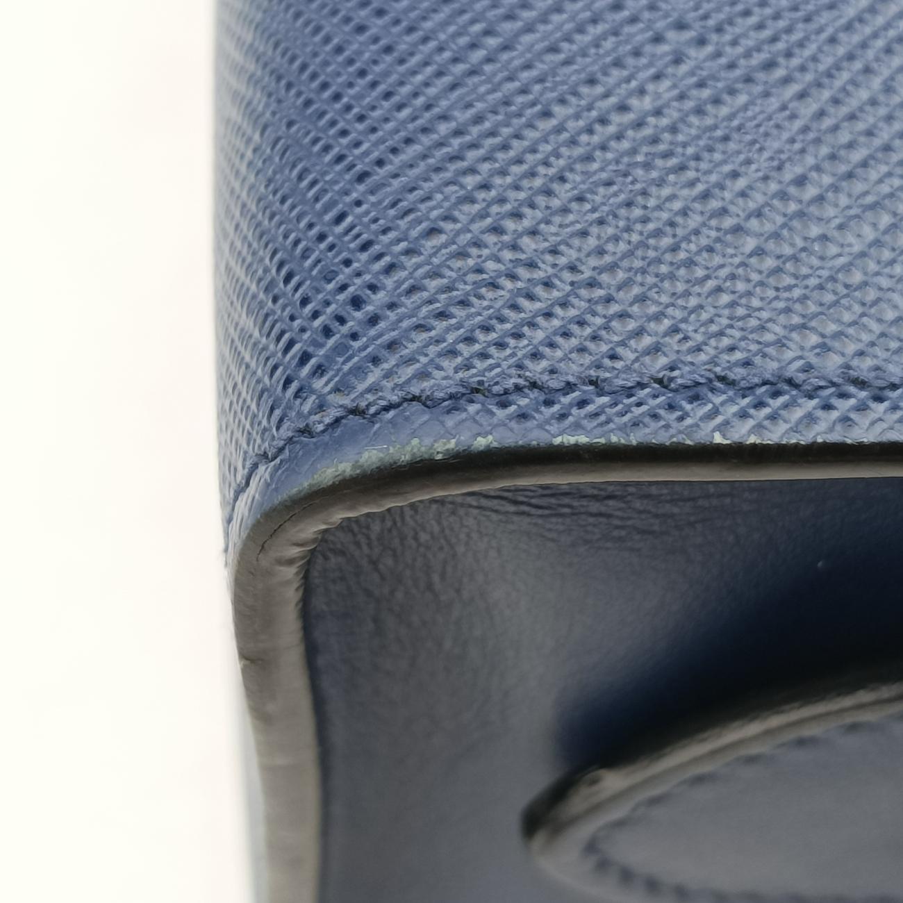 EsplanadeNavySAFFIANO Leather1BH043117 Fエスプラナードネイビーサフィアーノレザー1BH043117 F