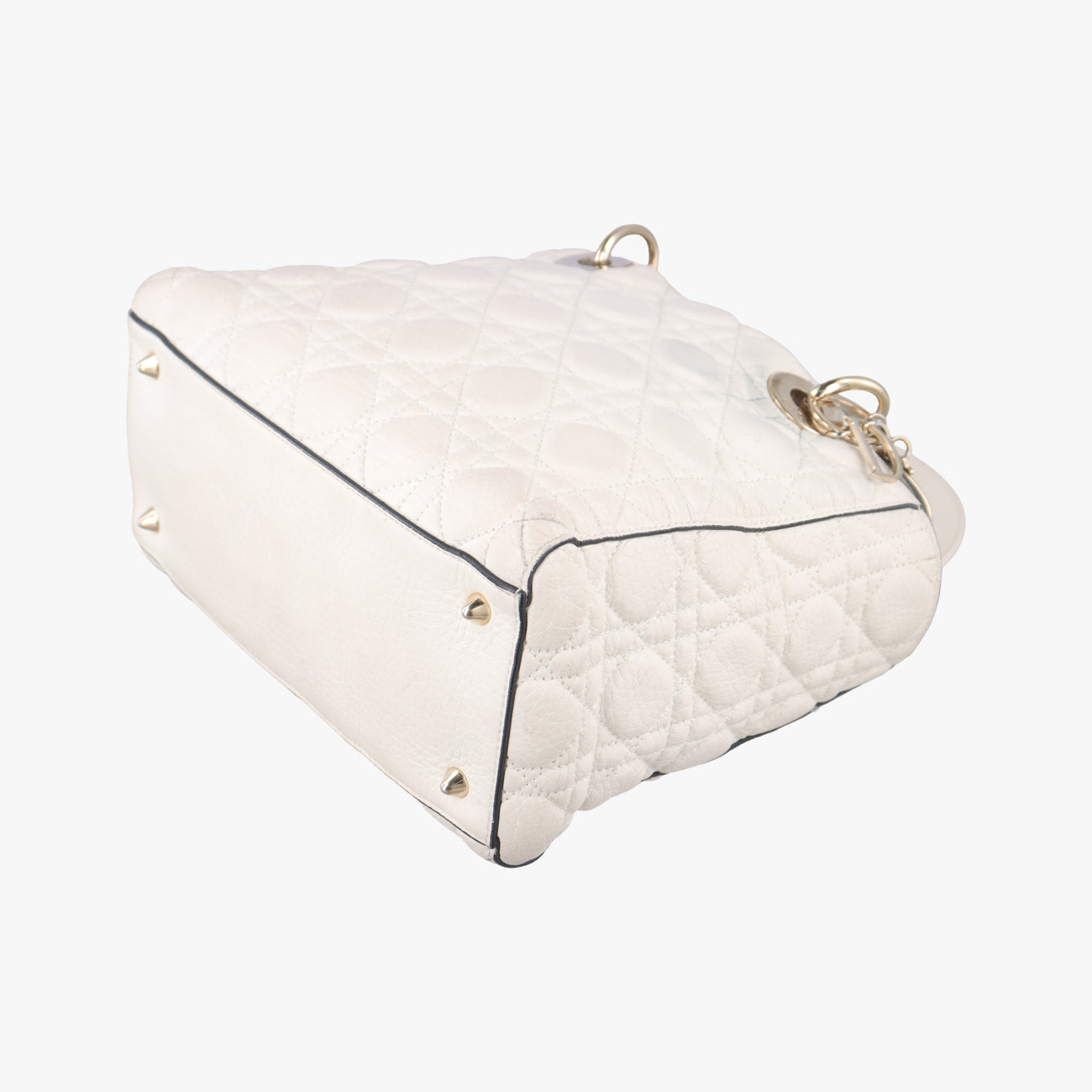 Lady DiorWhitePatent01-BO-0127レディディオールホワイトパテント01-BO-0127