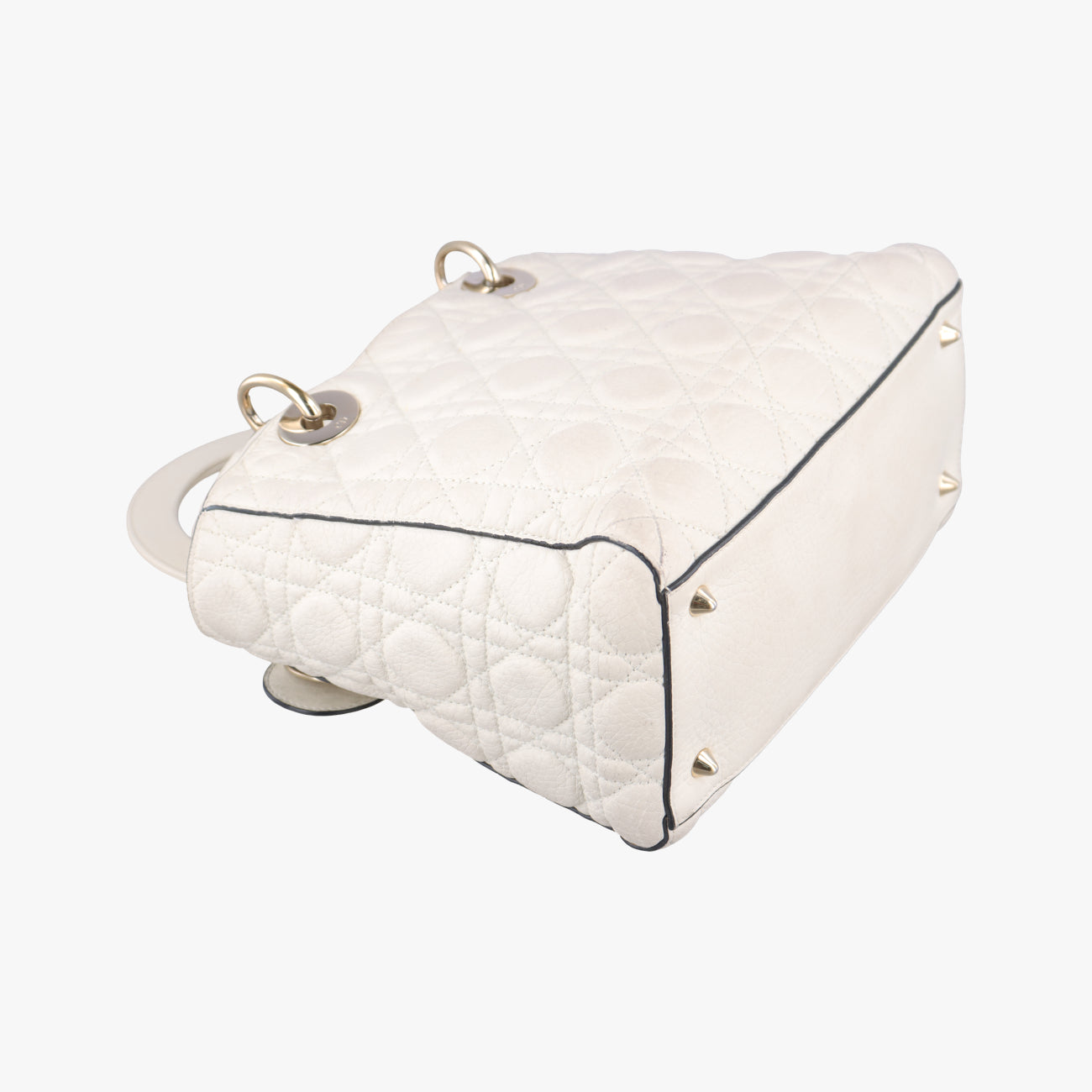 Lady DiorWhitePatent01-BO-0127レディディオールホワイトパテント01-BO-0127