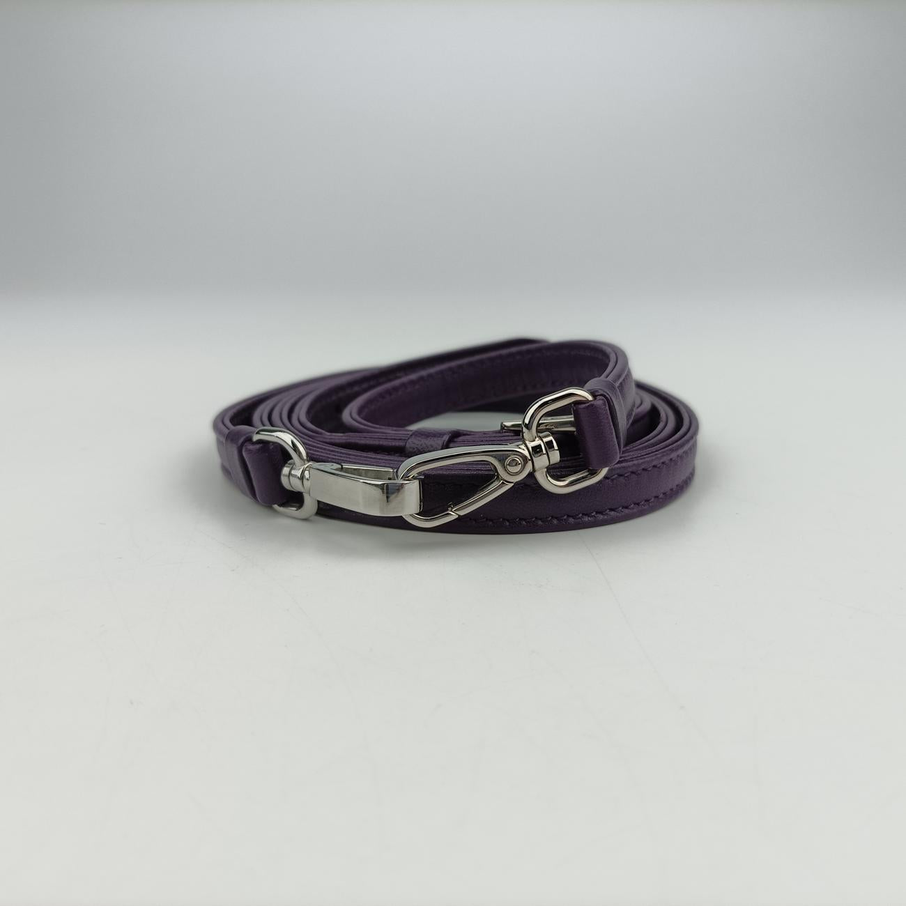 Turquoise Mini TotePurplelambskin1BG41831/Vトライアングルロゴパープルラムスキン1BG41831/V