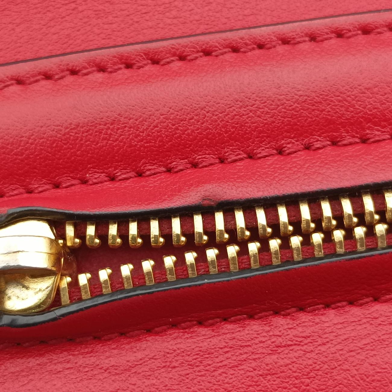 Cahier Red×Black Leather 1BA070 127カイエ レッド×ブラック レザー 1BA070 127