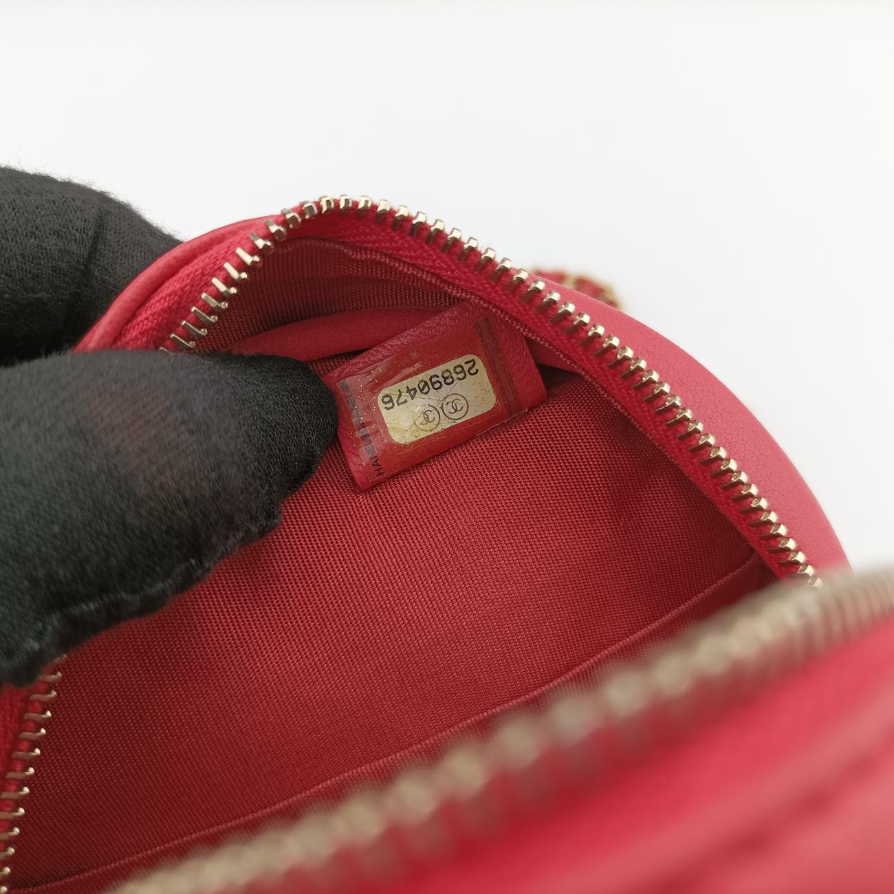 Charms RoundPinklambskinA8162026890476チャームラウンドピンクラムスキンA8162026890476