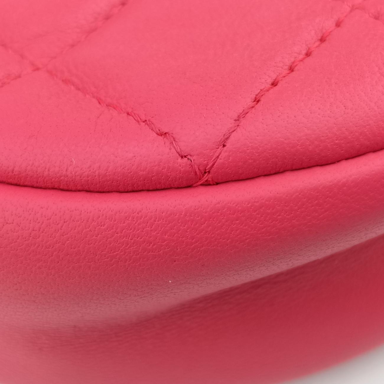 Charms RoundPinklambskinA8162026890476チャームラウンドピンクラムスキンA8162026890476