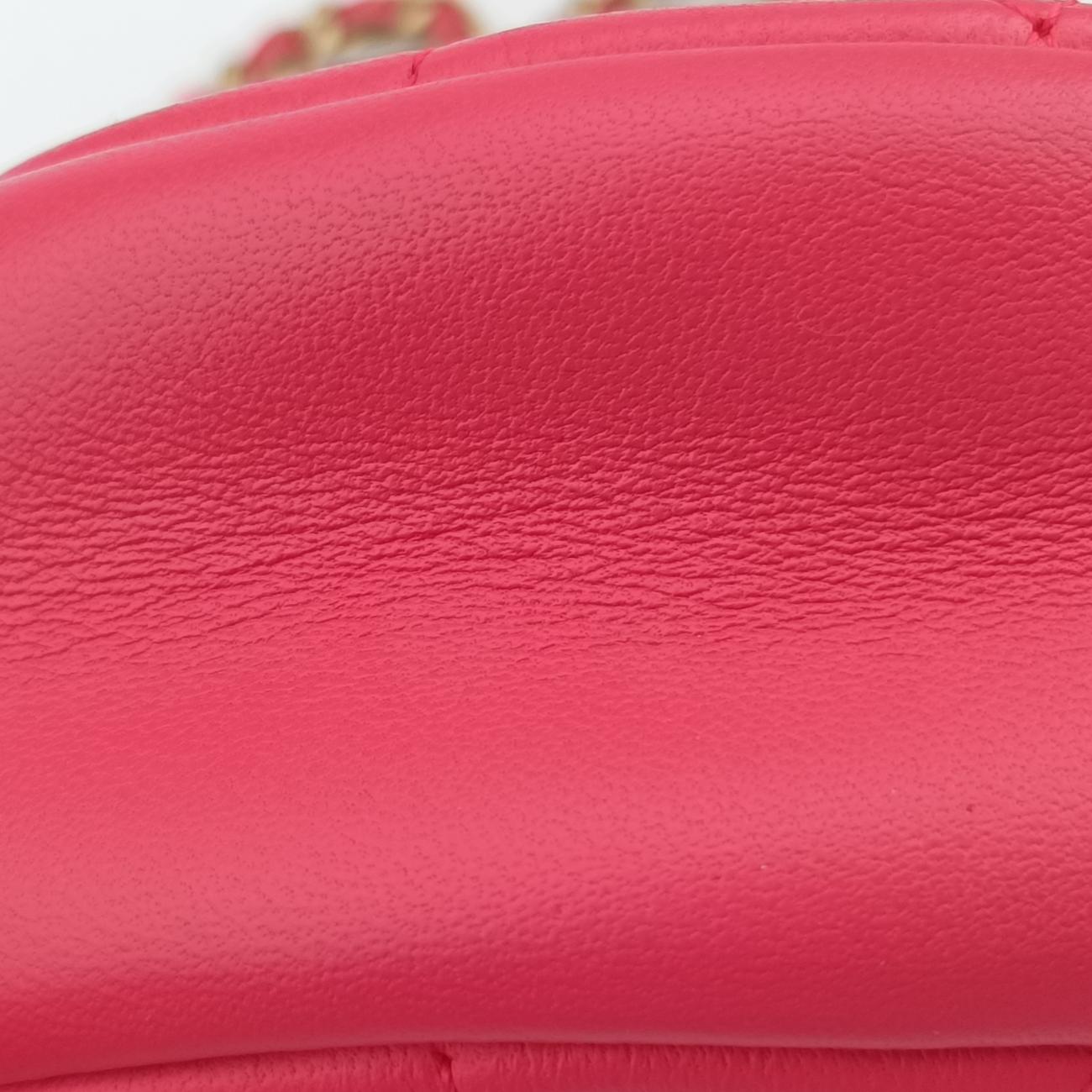 Charms RoundPinklambskinA8162026890476チャームラウンドピンクラムスキンA8162026890476