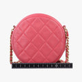 Charms RoundPinklambskinA8162026890476チャームラウンドピンクラムスキンA8162026890476