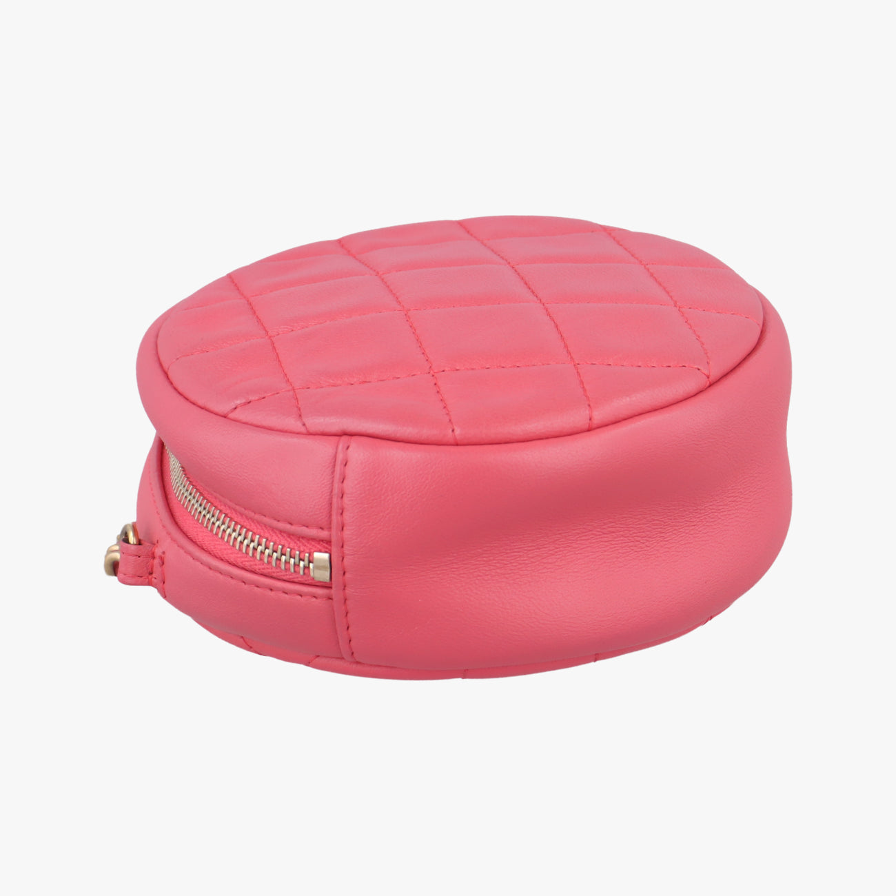 Charms RoundPinklambskinA8162026890476チャームラウンドピンクラムスキンA8162026890476