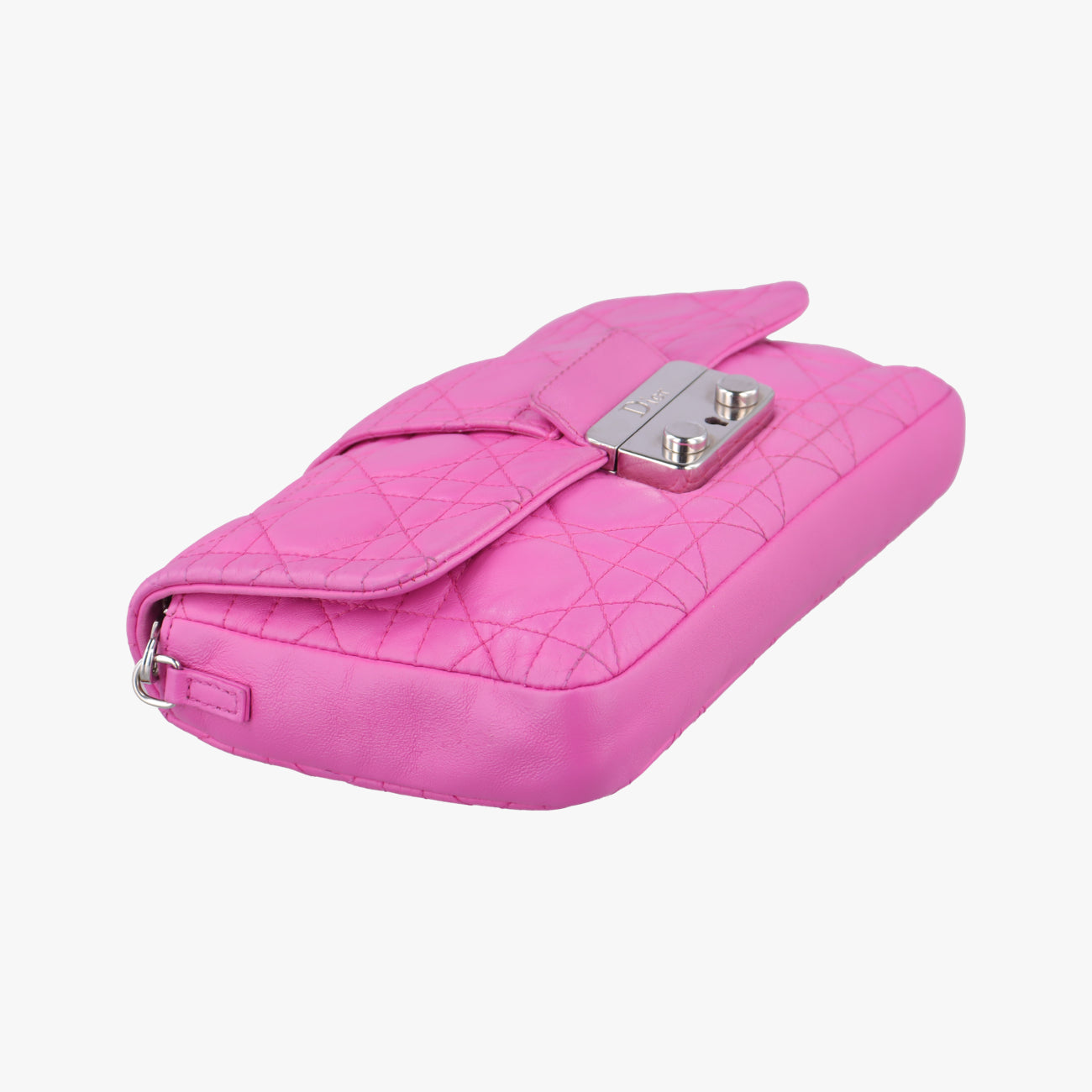 Miss Dior Cannage New LockPinklambskin02-LU-0172ミスディオール カナージュ ニューロックピンクラムスキン02-LU-0172