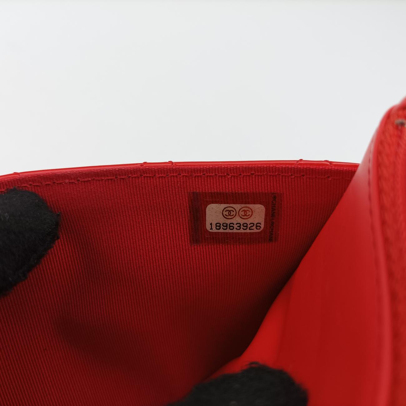 Matelasse coco markRedPatentA3381418963926マトラッセ ココマークレッドパテントA3381418963926