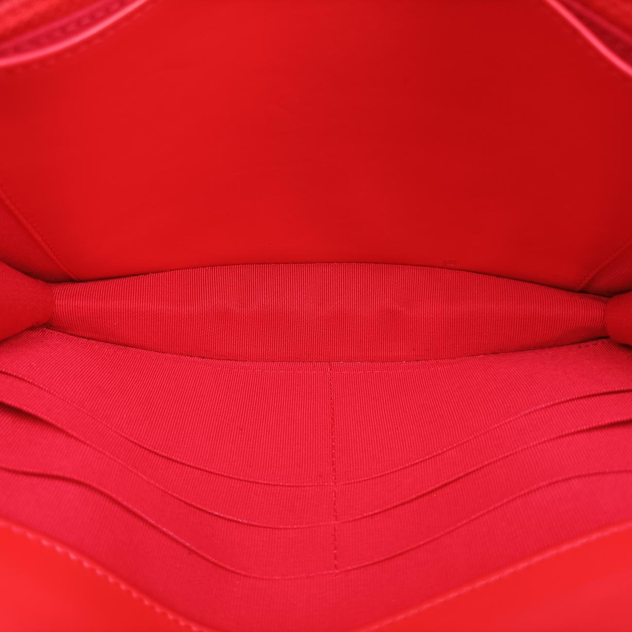 Matelasse coco markRedPatentA3381418963926マトラッセ ココマークレッドパテントA3381418963926