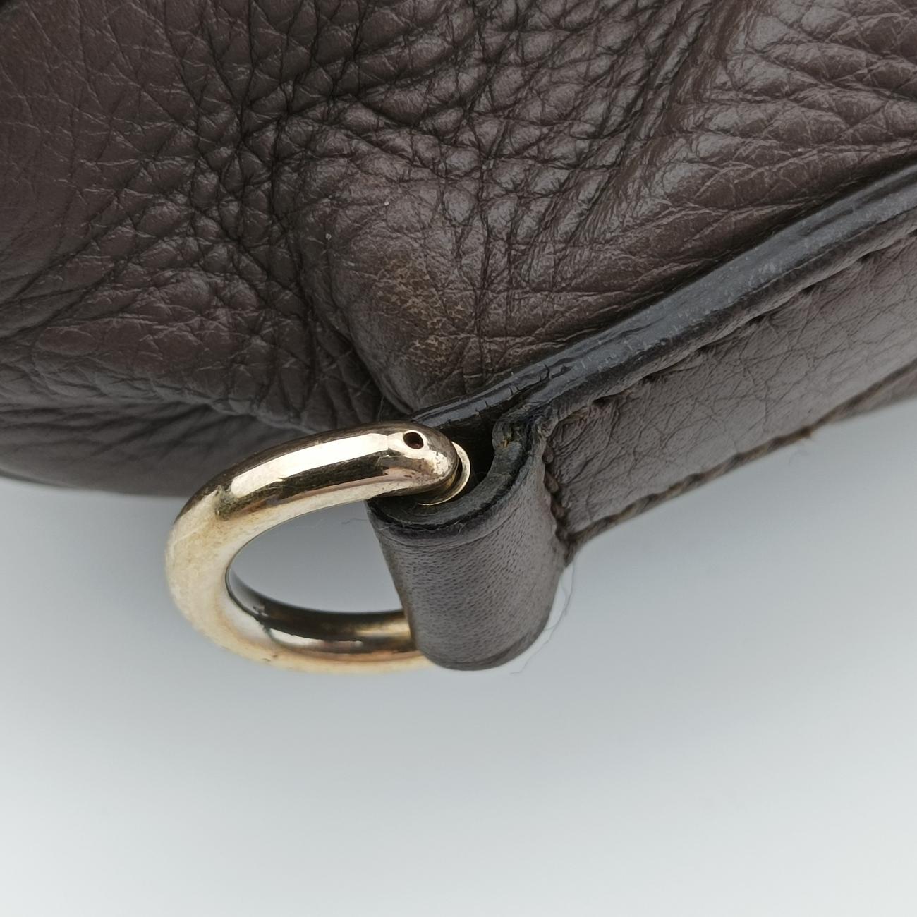 bamboo shopper Brown Leather 353124 E016438274バンブーショッパー ブラウン レザー 353124 E016438274