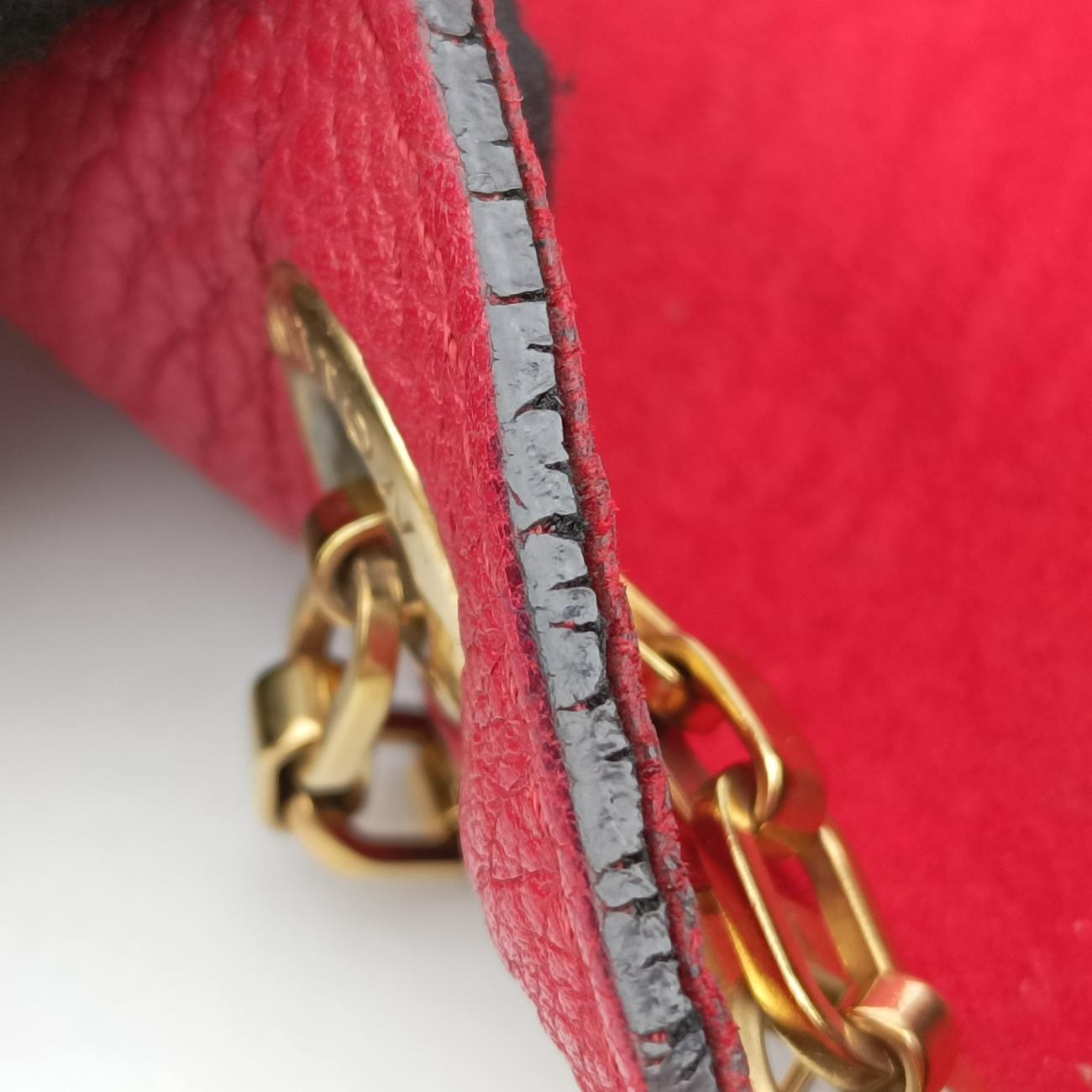 PALLAS ChainBrown×CERISEMonogram Canvas×calf leatherM41201CA3116パラス チェーンモノグラム/ブラウン系×スリーズモノグラムキャンバス×カーフレザーM41201CA3116