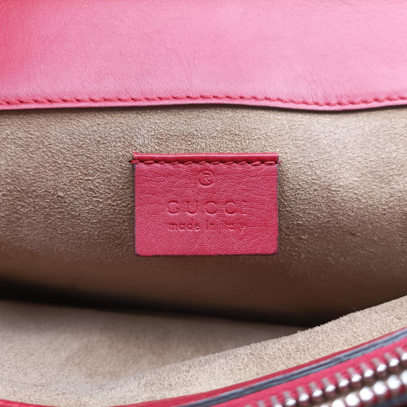 DionysusRed×MulticolourPVC coated canvas x leather400249I019657063ディオニュソスレッド×マルチカラーPVCコーティングキャンバス×レザー400249I019657063